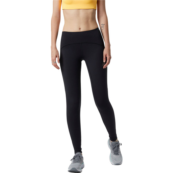 New Balance Impt Tight Dames Sportlegging - Black - Maat XS