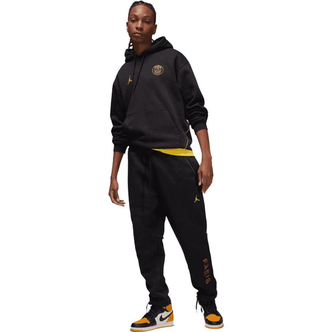 psg trainingspak jordan zwart