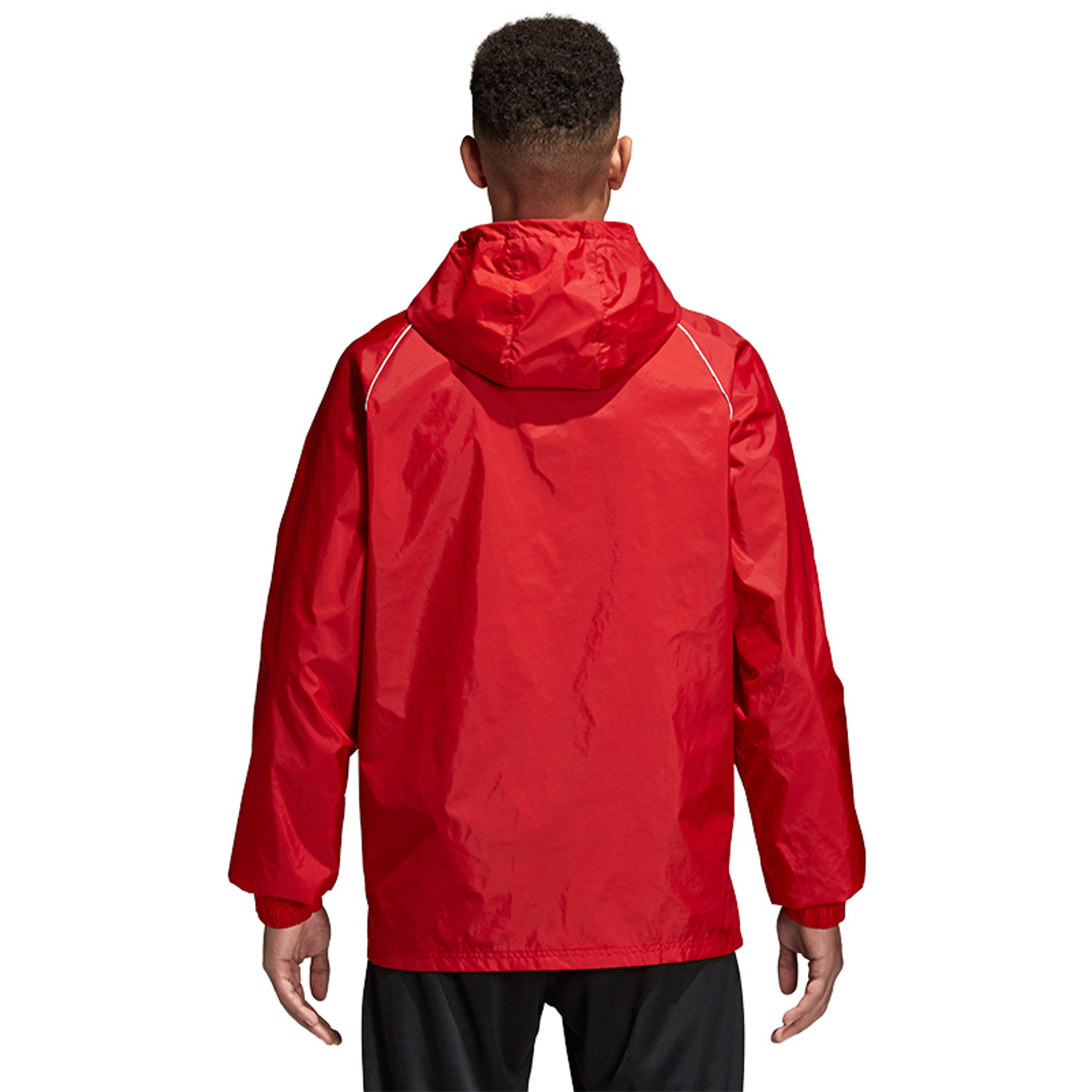 Adidas core 11 rain jacket red outlet