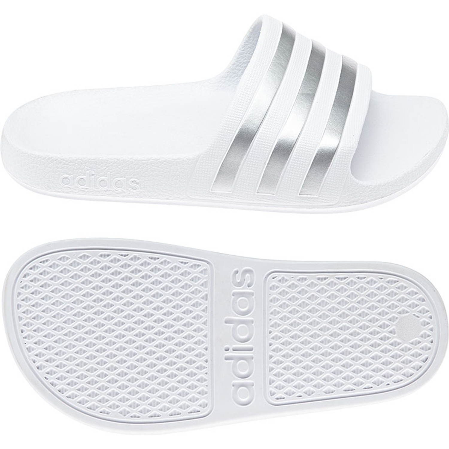 Adidas neo men's cf adilette slide sandal outlet