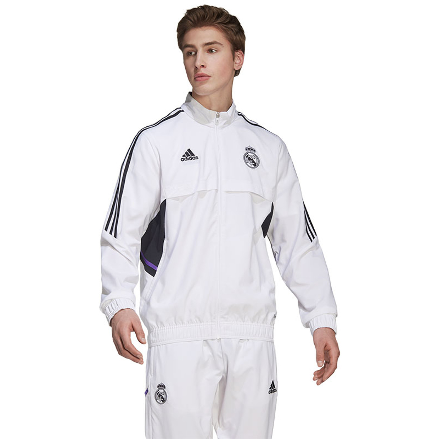 Real madrid pre match jacket online