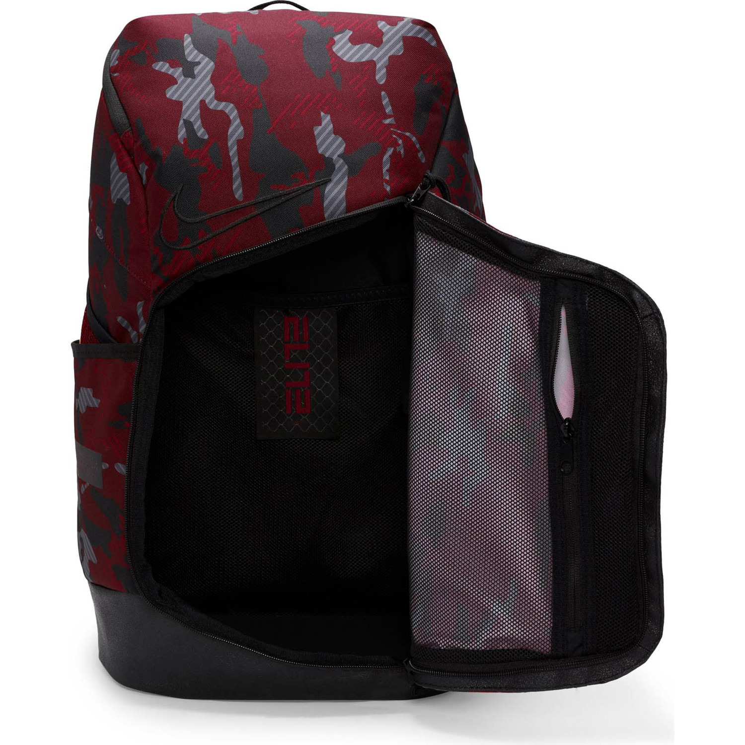 Black and red nike elite backpack discount