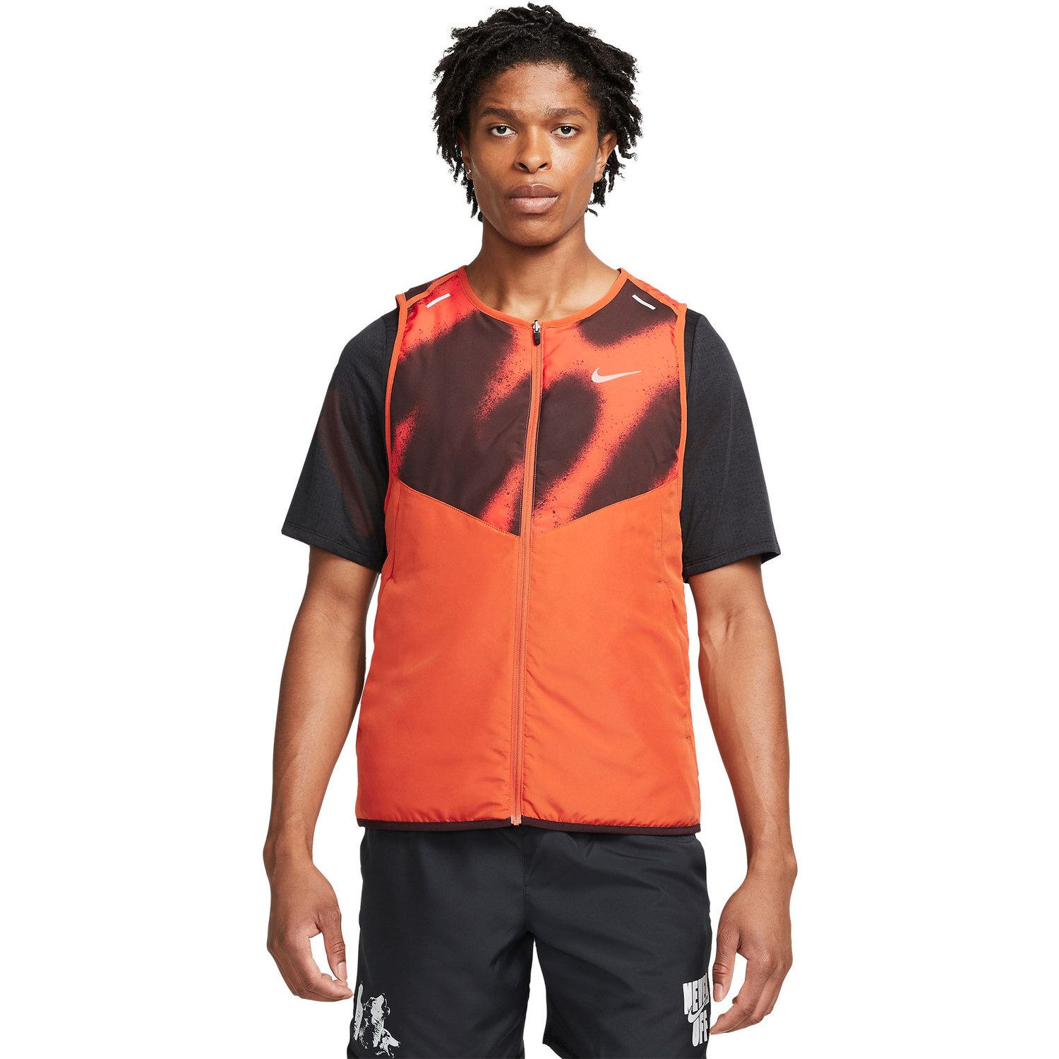 Orange nike vest on sale
