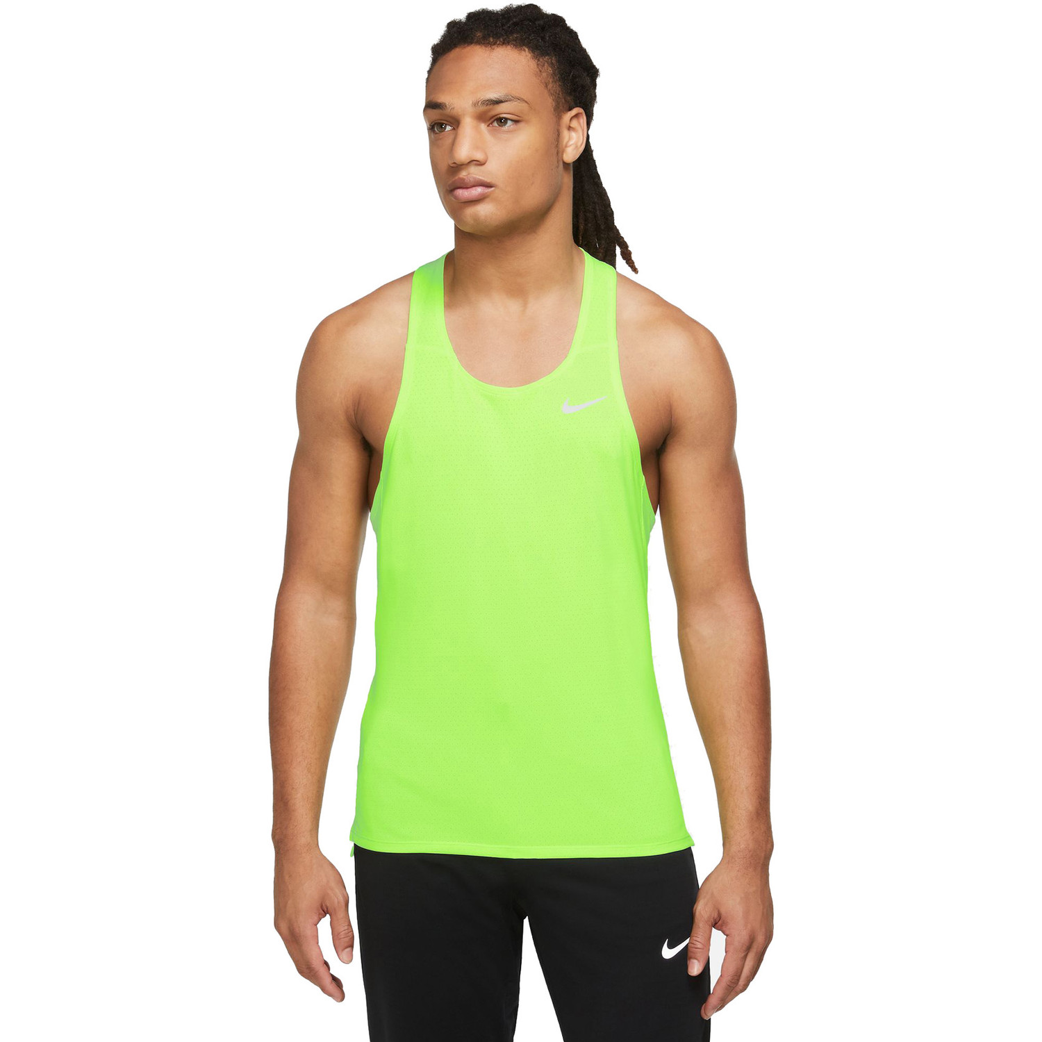 Nike dri fit singlet mens store