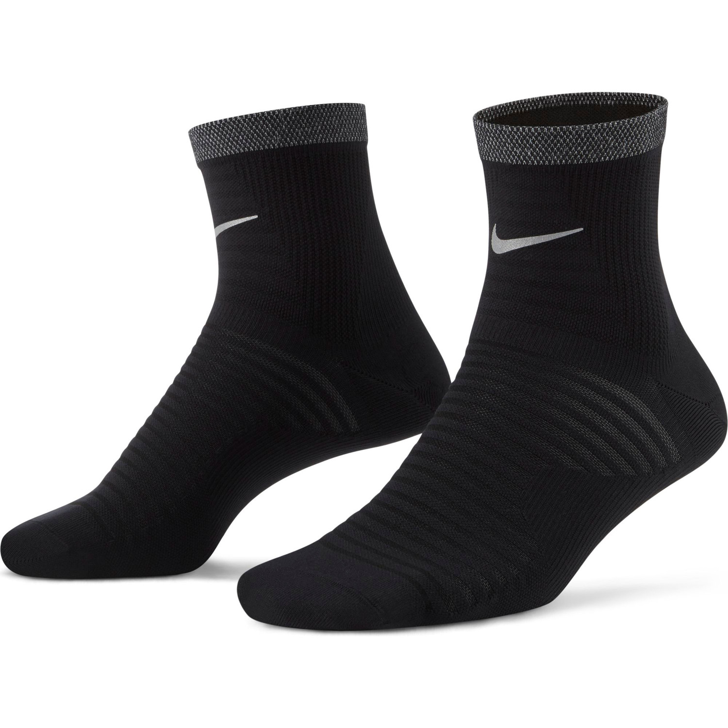 Damen Nike Nike Socken Schwarz Kurz Over-The-Calf Compression