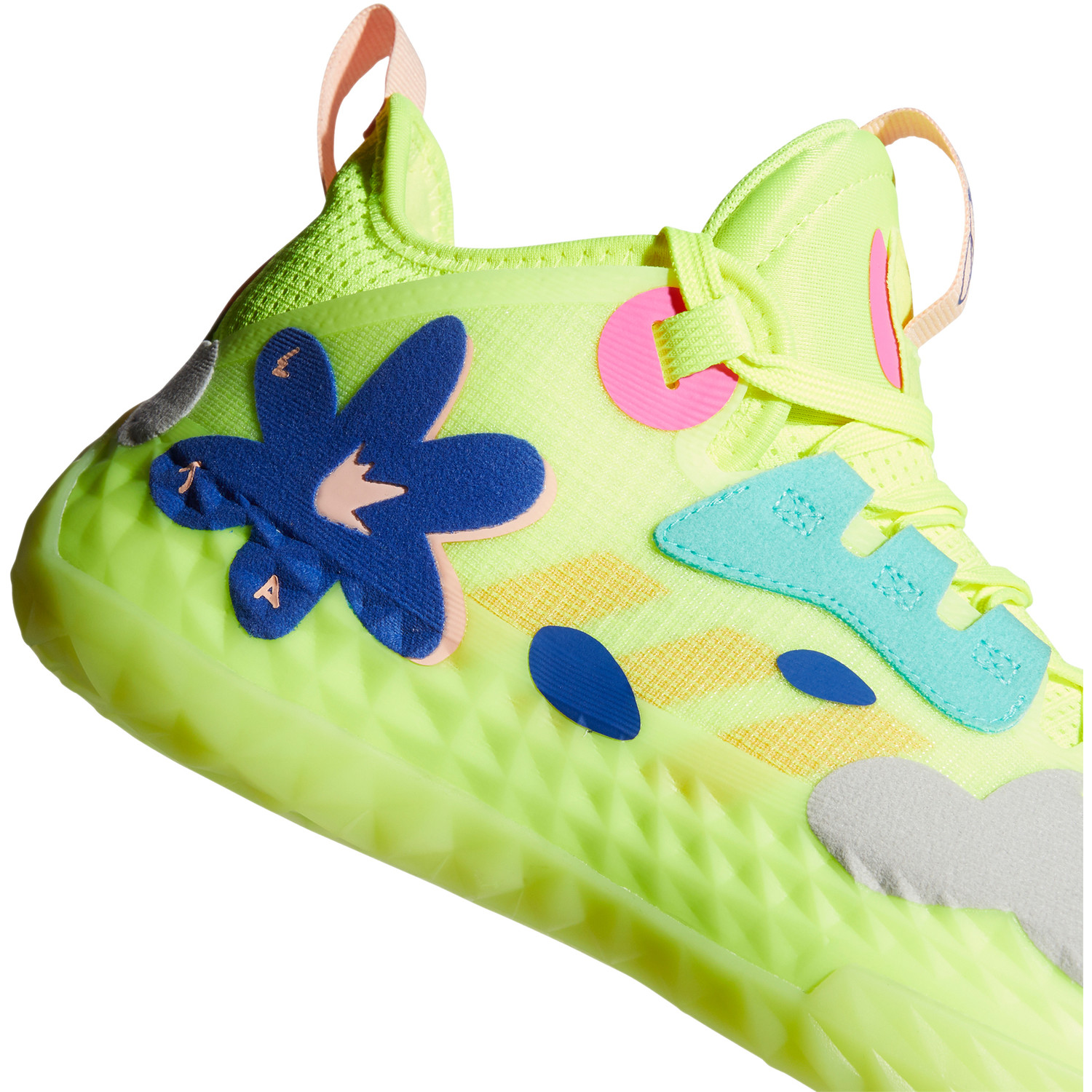 商品画像：adidas Harden Volume 5 Futurenatural 'Solar Yellow' FY2118 4