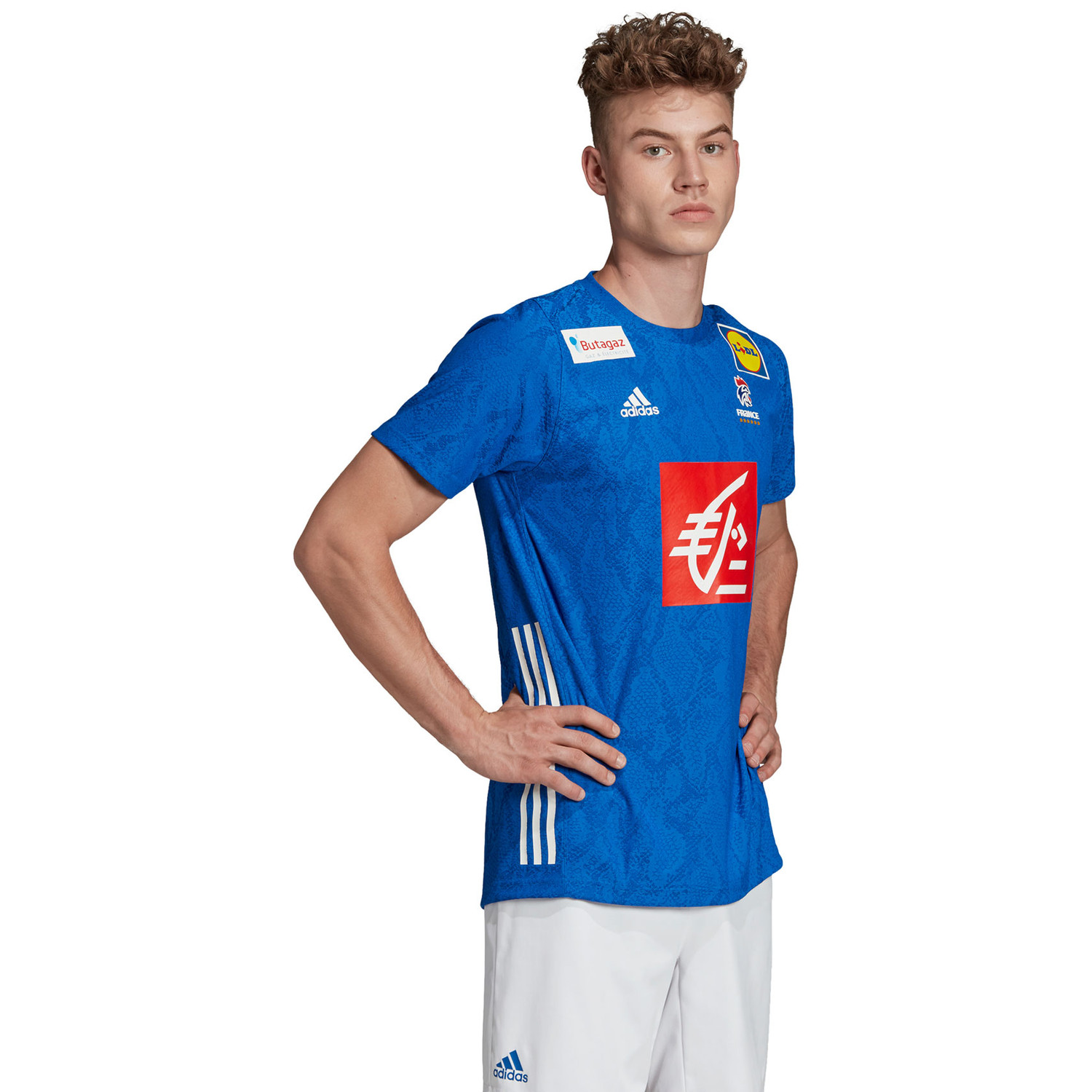 MAILLOT HANDBALL ancien vintage NIMES OLYMPIQUE porté