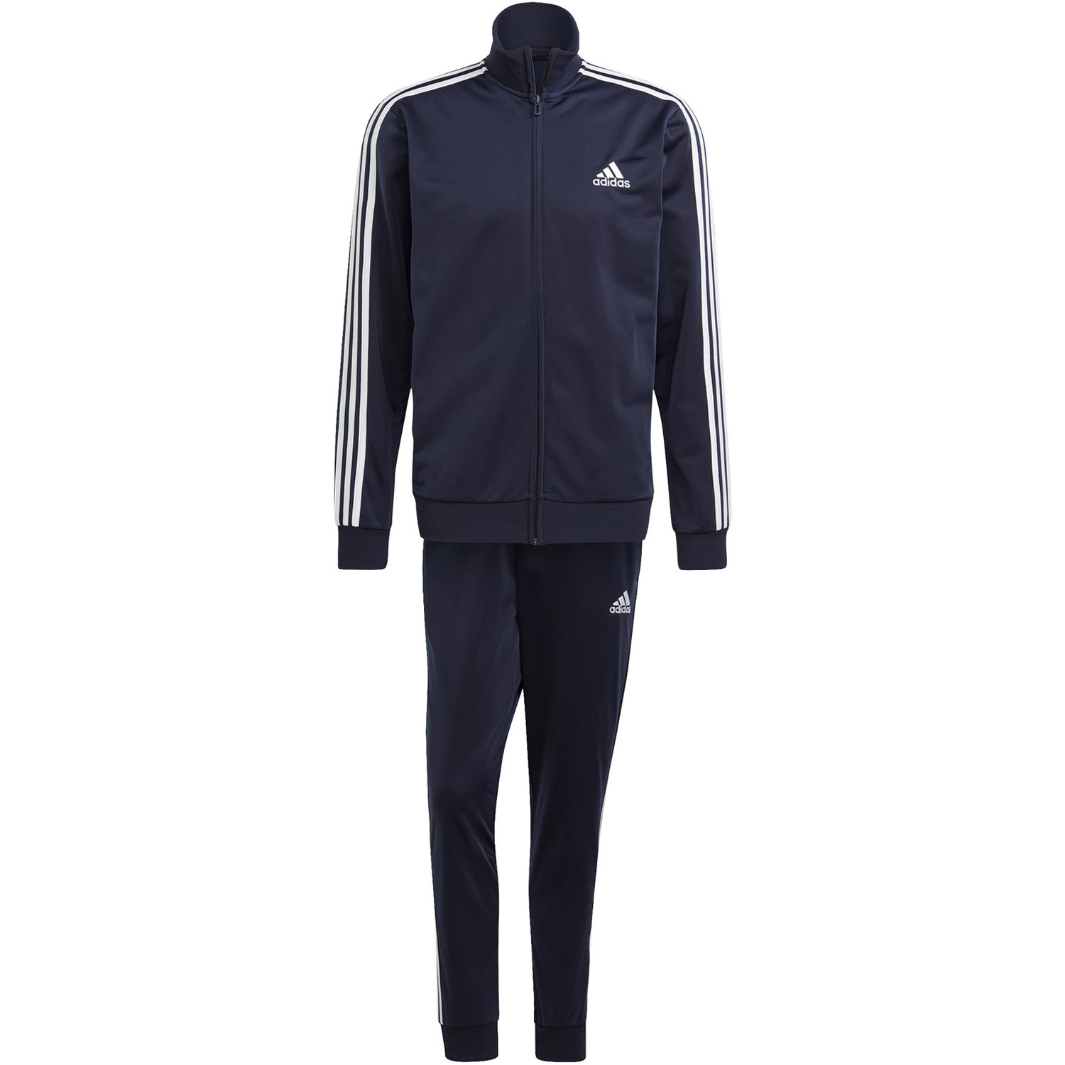 Adidas essentials tracksuit mens online