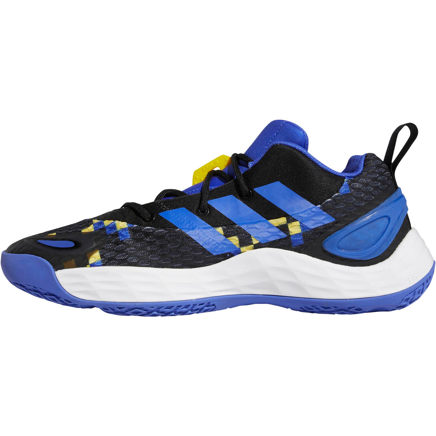 Adidas Exhibit A Basketball Shoes Black Royal Blue Men’s Size 6.5 Adidas Exhibit A New Basketball Shoes Sneakers Black Royal  main image 2