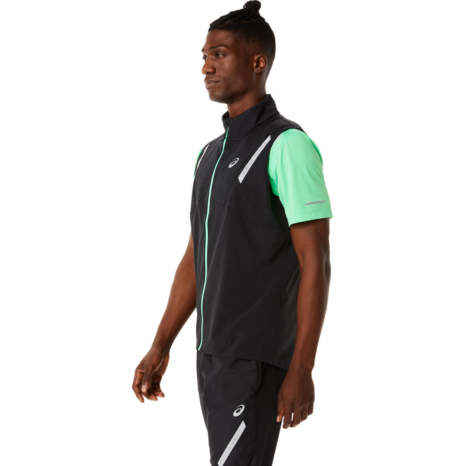 Asics lite show gilet clearance