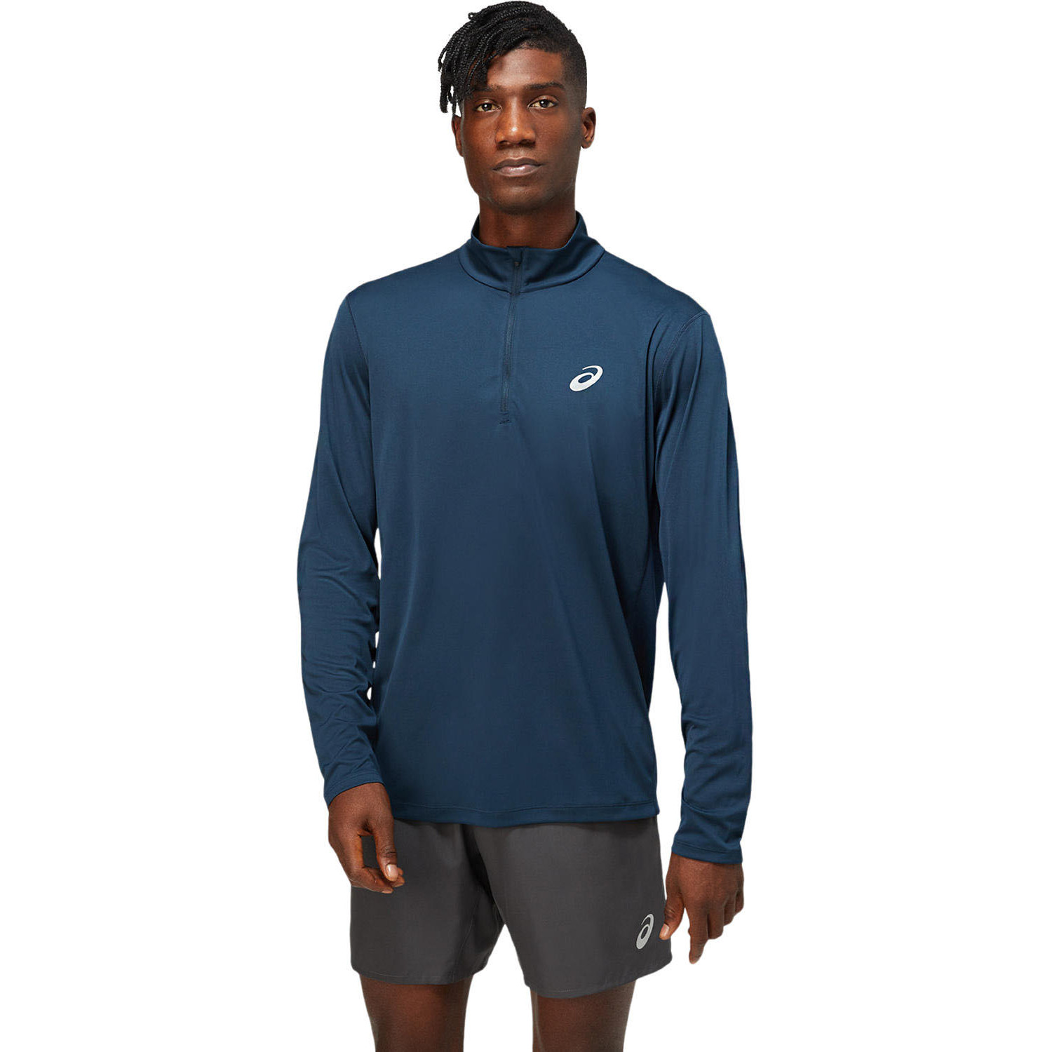 ASICS Core Longsleeve 1/2 zip Heren - Runningdirect.nl