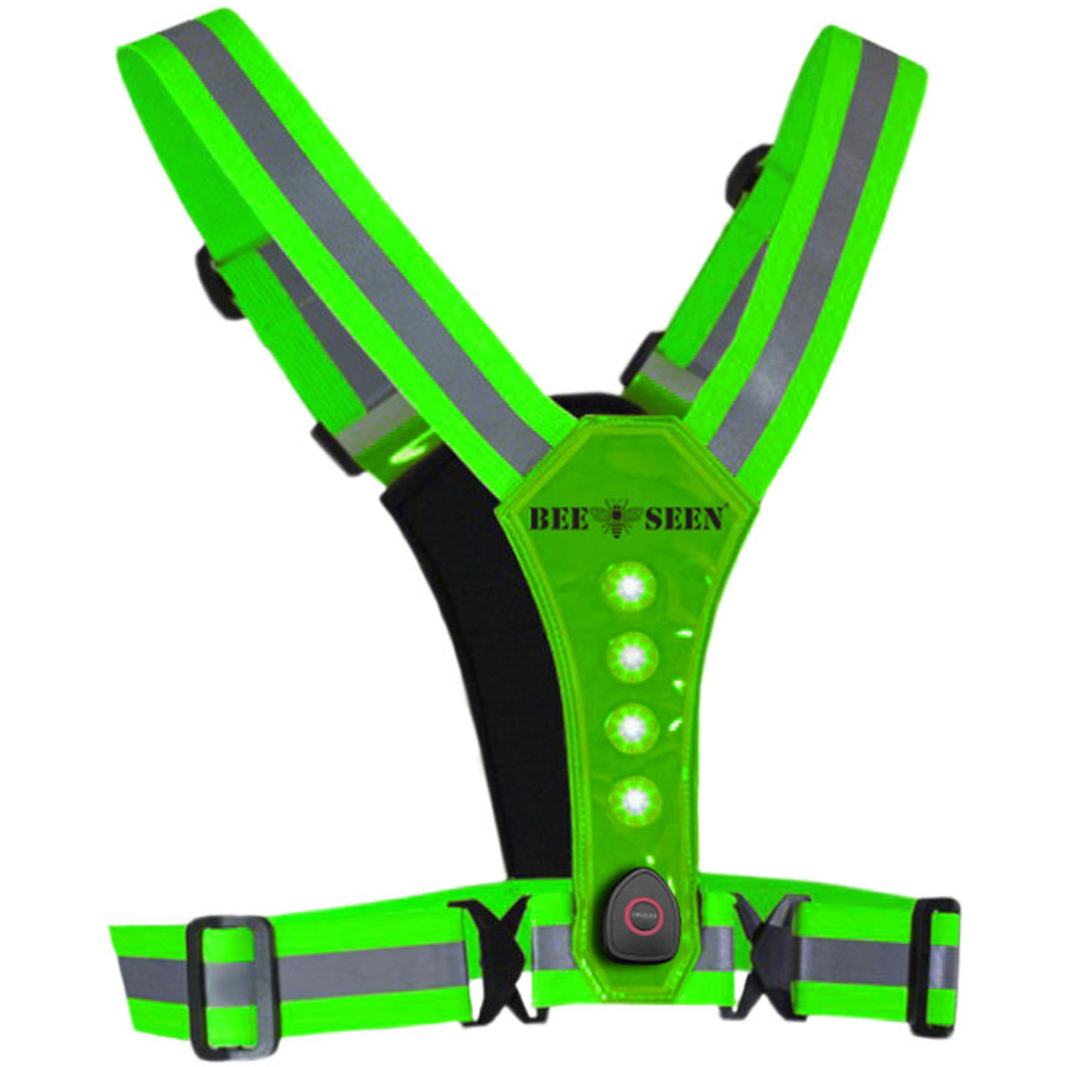 Bee Seen Led Vest USB RunningDirect.se