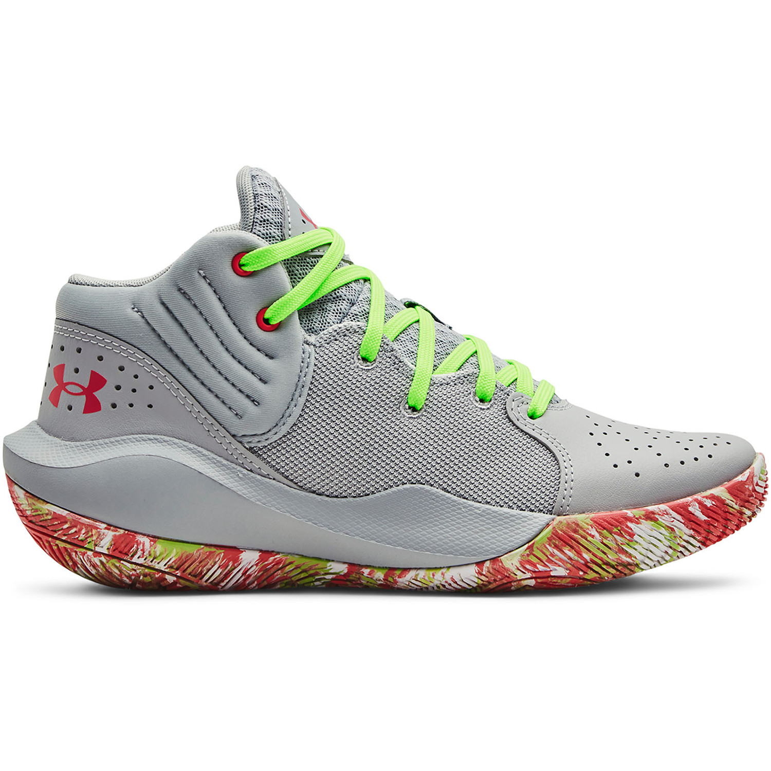 Under armour jet 218 junior basketball shoes hot sale
