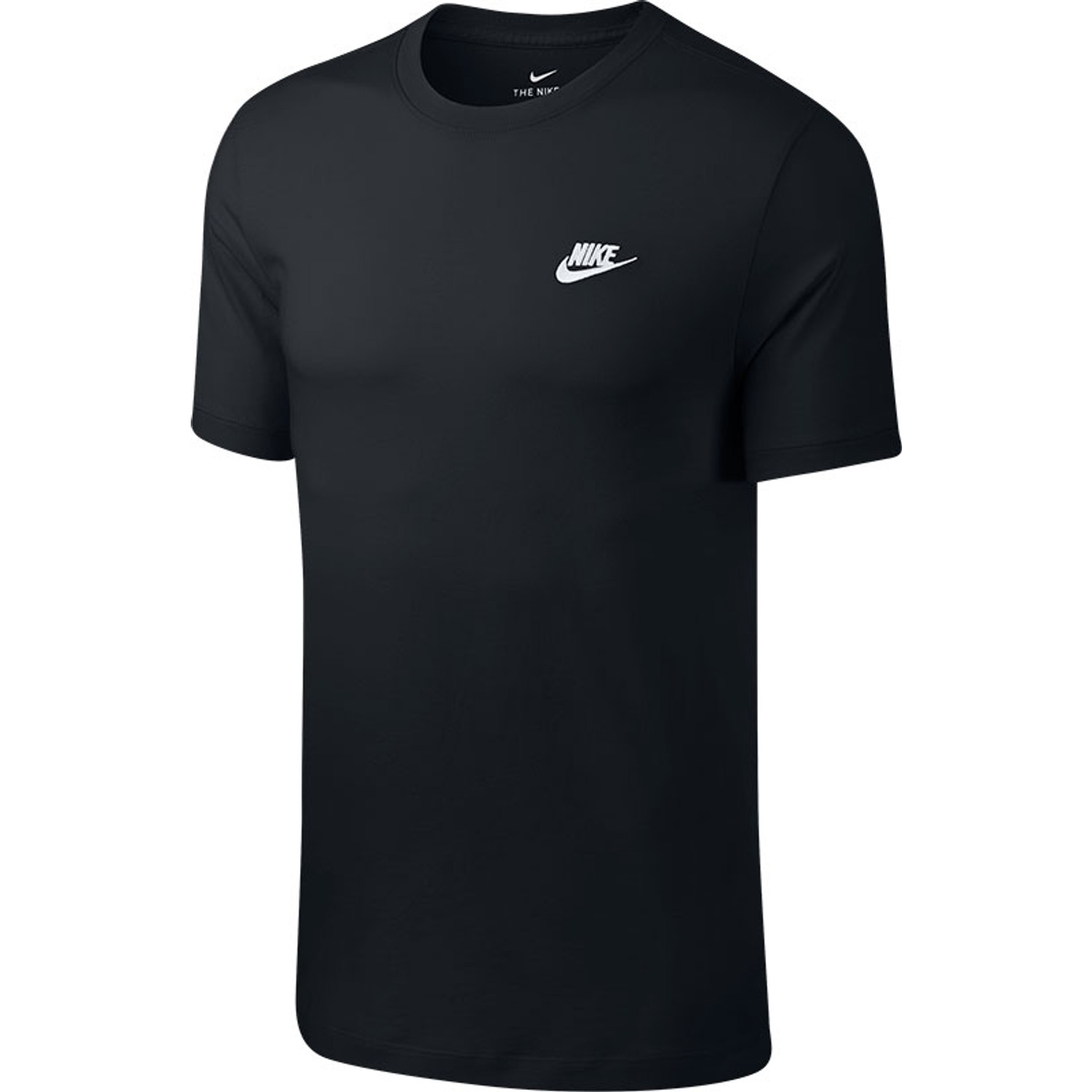 Nike t shirt zwart 2025