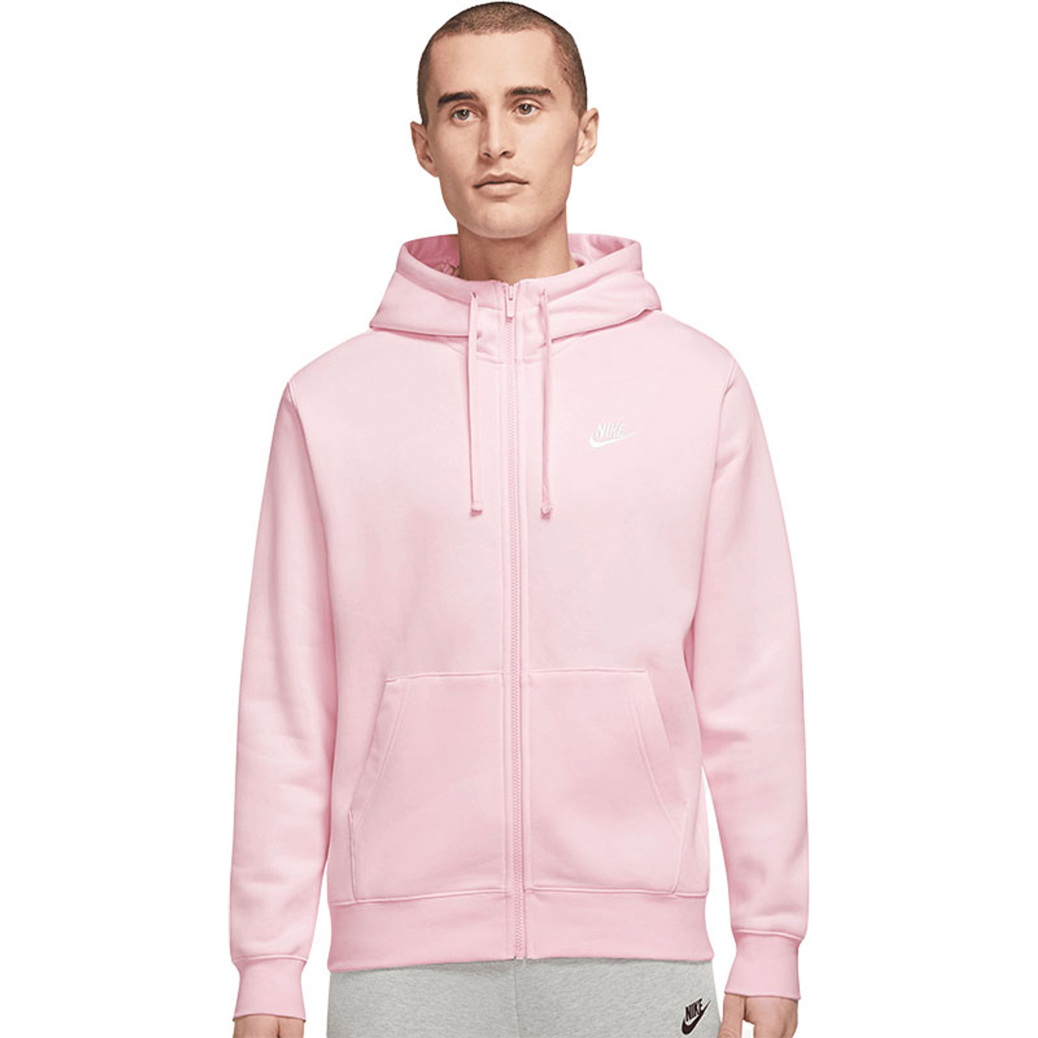 Nike hoody pink sale