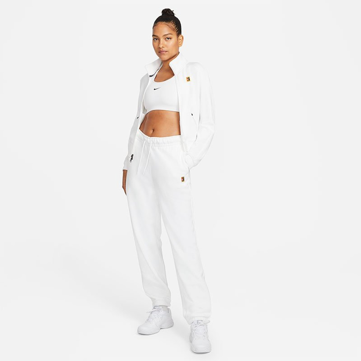 nike womens white tracksuit