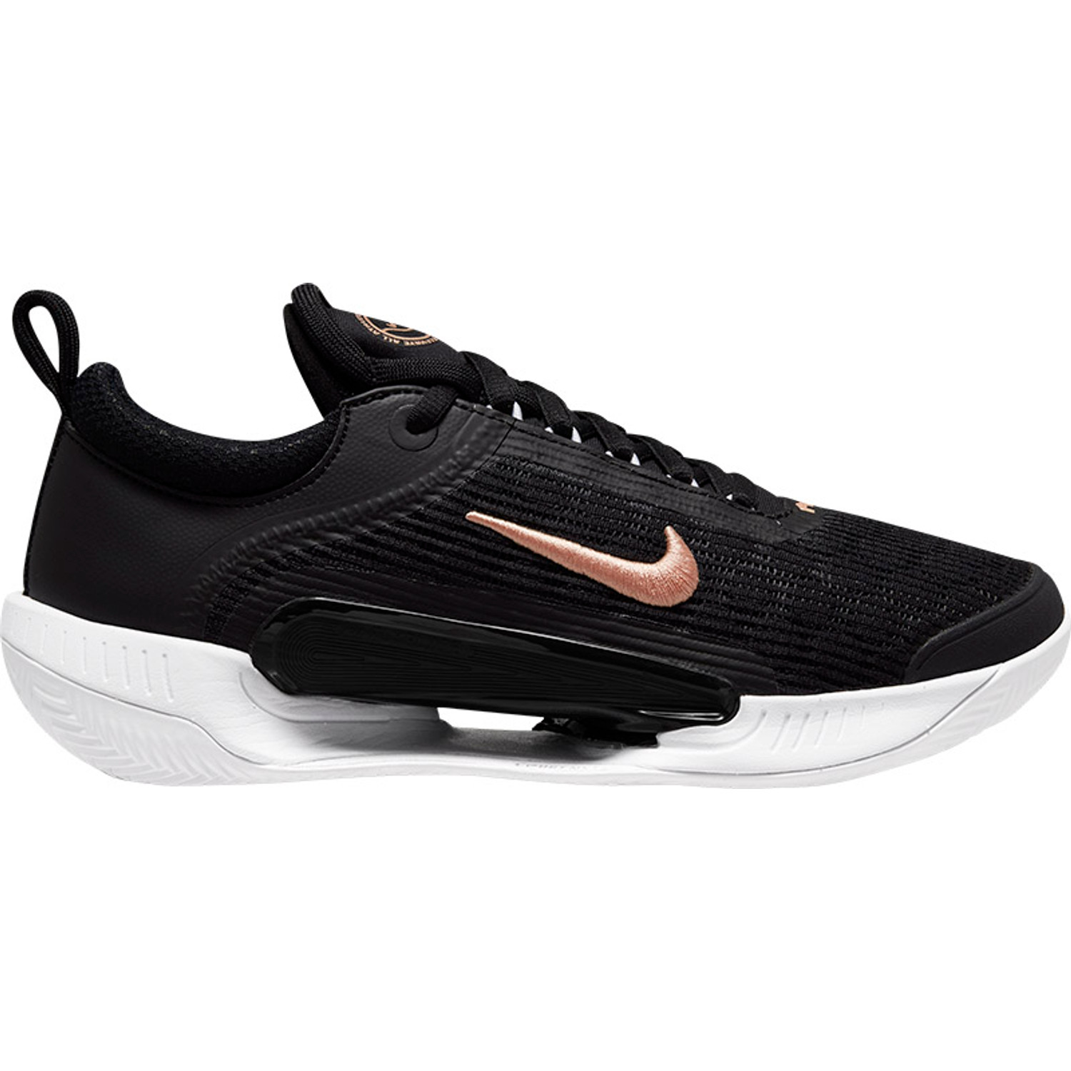 Black rose gold nike womens discount
