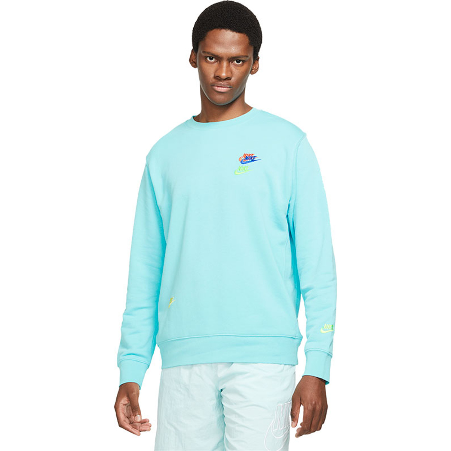 nike sportswear french terry crew