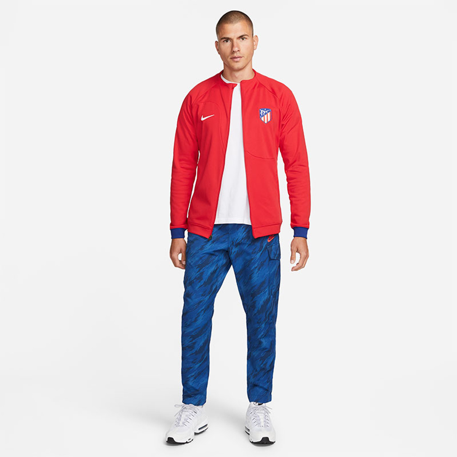 【即発送】AtleticoMadrid NIKE anthemjacket Nike Atletico Madrid Anthem Jacket | Bij VoetbalDirect.nl