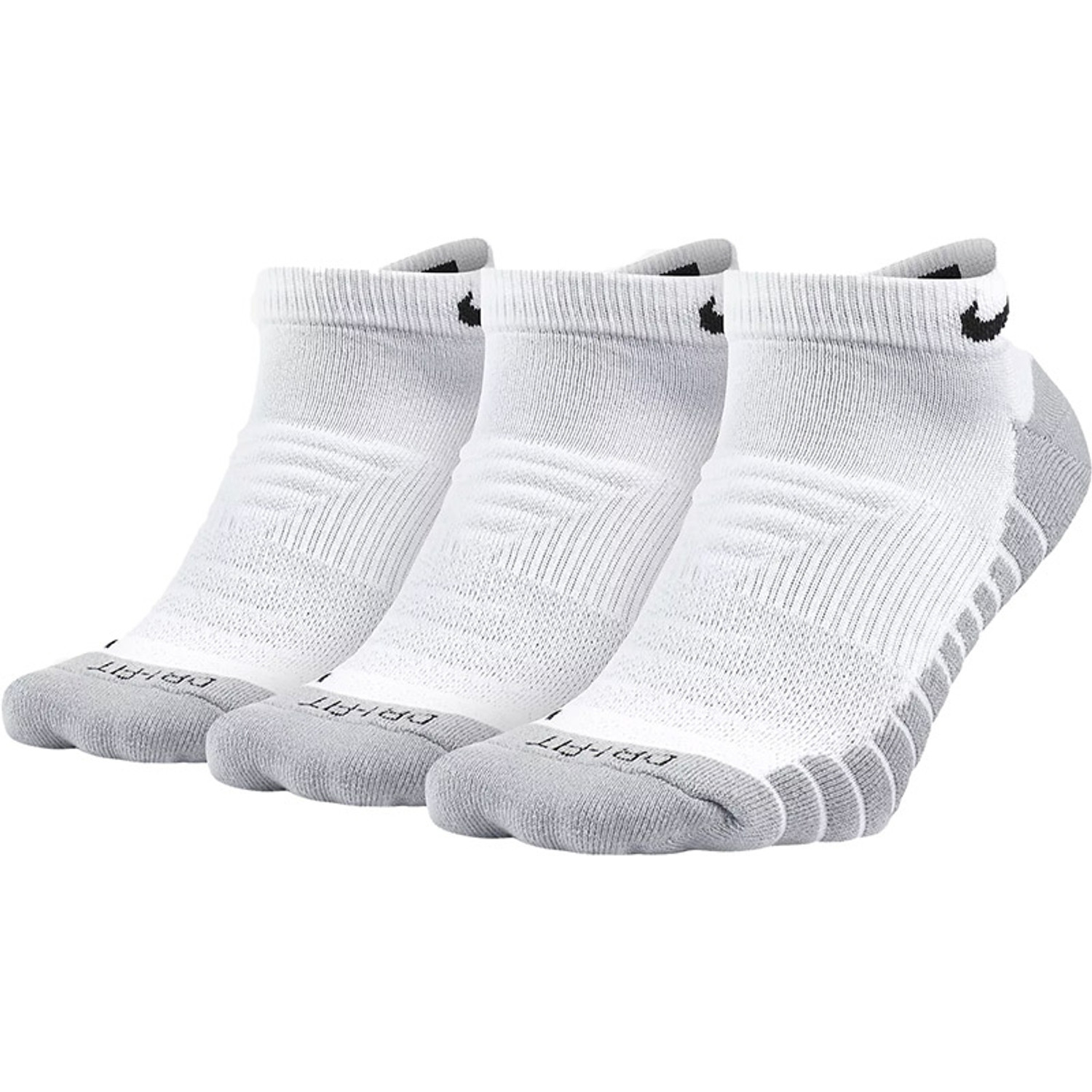 Nike Unisex Max Cushion No Show 3 Pack Sokken PadelDirect.be