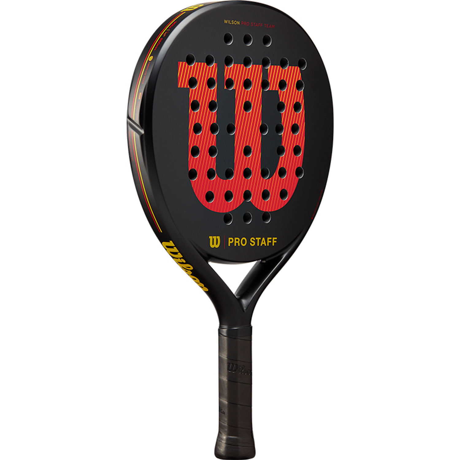 Wilson Pro Staff Team V2 Black/Red/Yellow - PadelDirect.nl