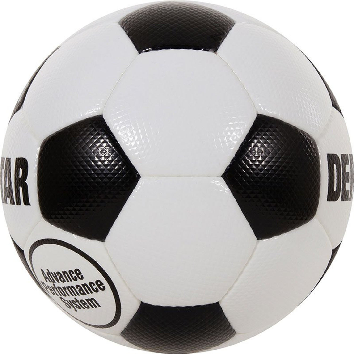 Ballon Derbystar Brillant APS 5 – FIFA Quality Pro, 32 Panneaux, Microfibre PU, Vessie Latex, Cousu Main, Ultra Doux, Blanc/noir/jaune