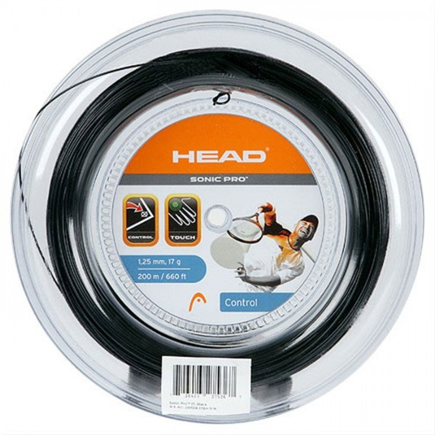 Head Sonic Pro 200M Black 1.25 - PassaSports.com