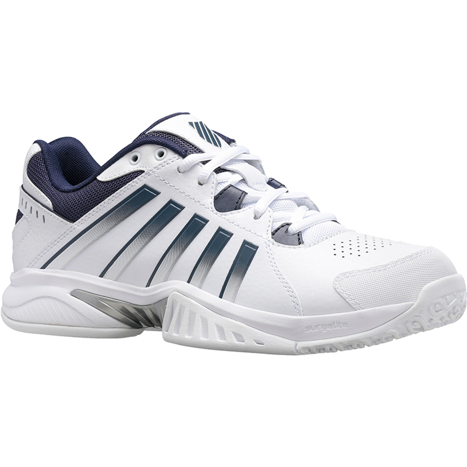 K-SWISS K swiss k swiss receiver iv omni tennis wit blauw heren K-SWISS K swiss k swiss receiver iv omni tennis wit blauw heren
