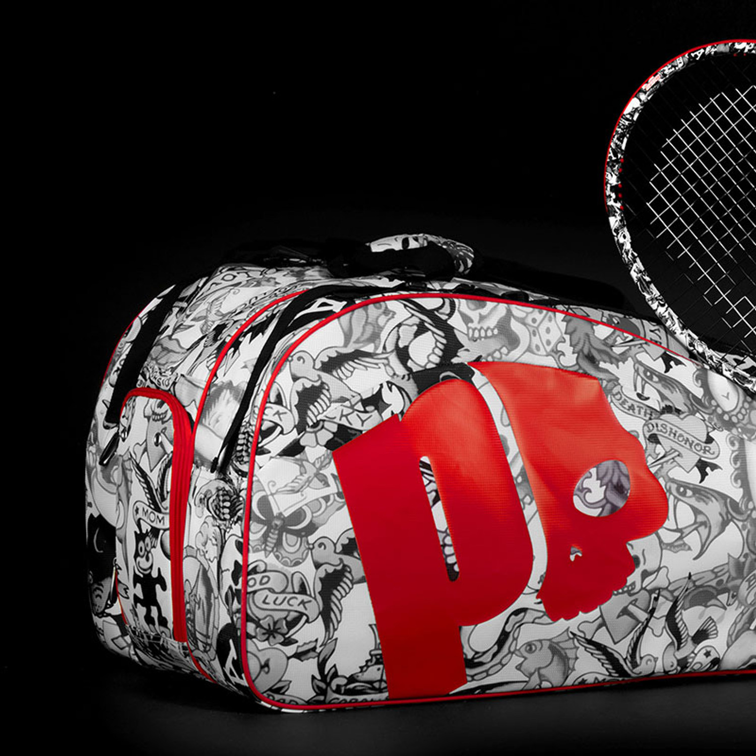 Prince/Hydrogen O3 Tattoo Racketbag » TennisDirect.com