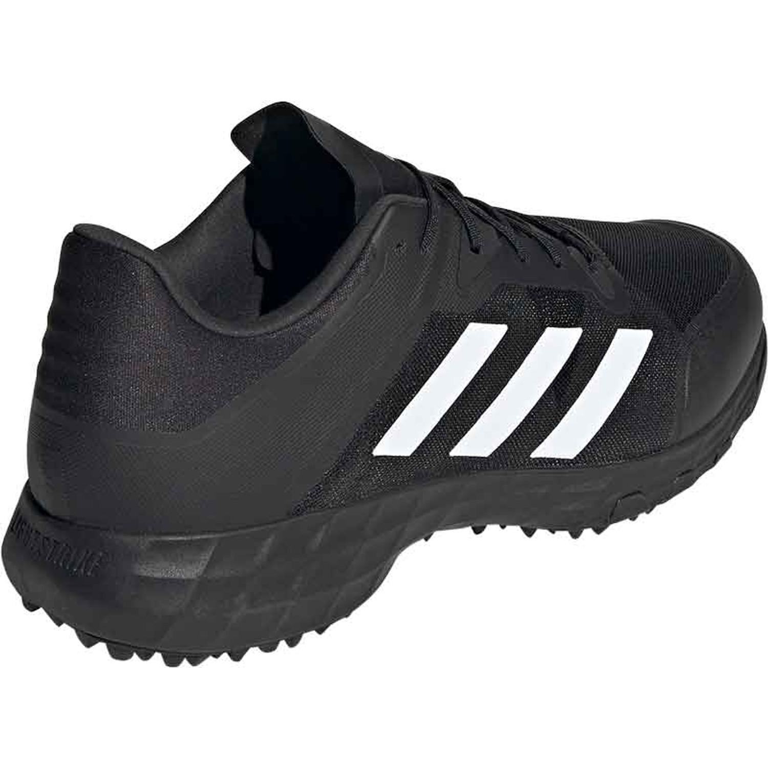 Black adidas hockey shoes sales
