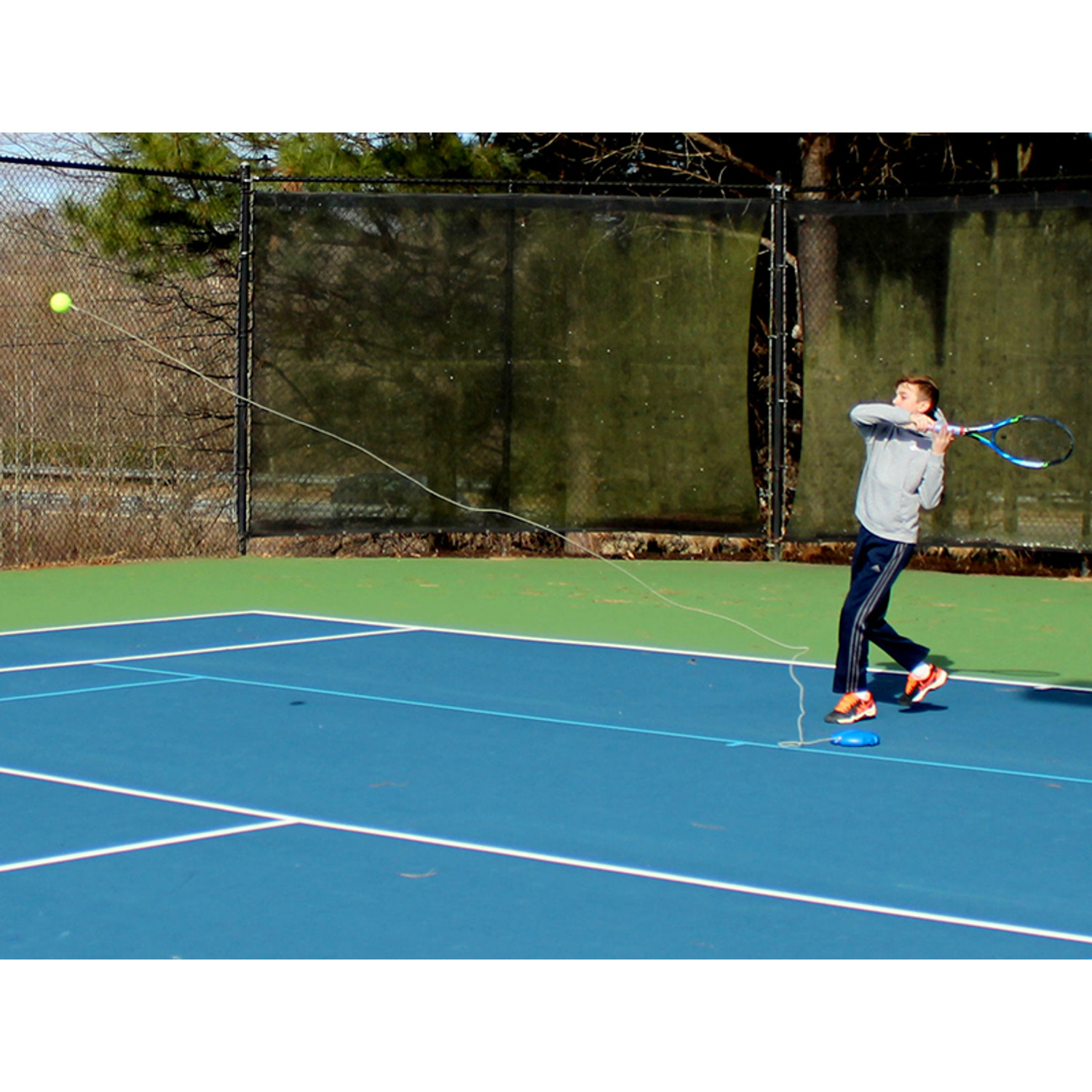 Tourna fill and drill tennis trainer online