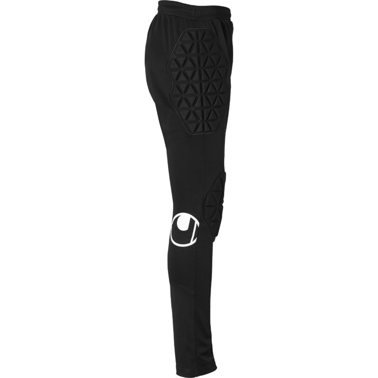 Erreà Keepersbroek Impact Kort Unisex Zwart Maat Xs