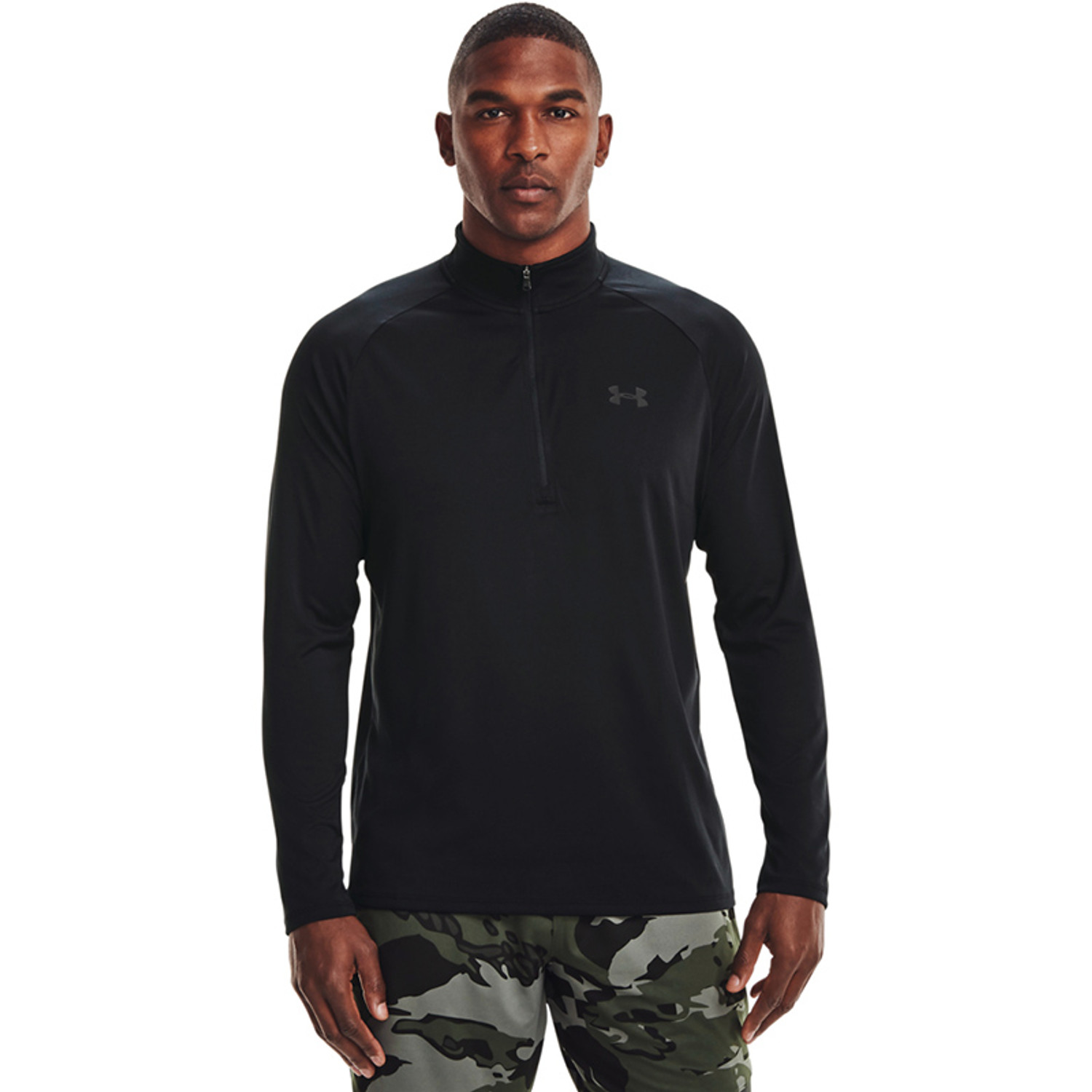 Under armour zip top discount