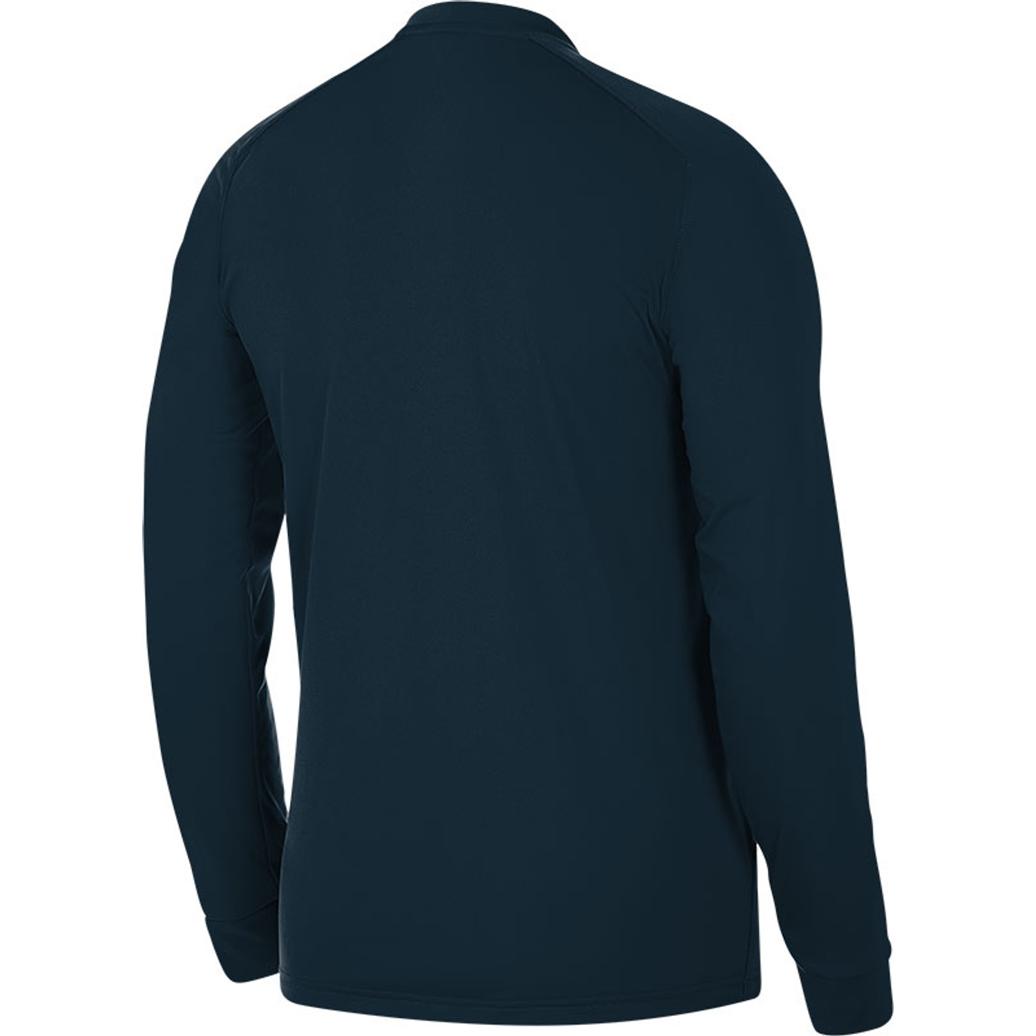 nike navy polyester lycra long sleeve jacket for men