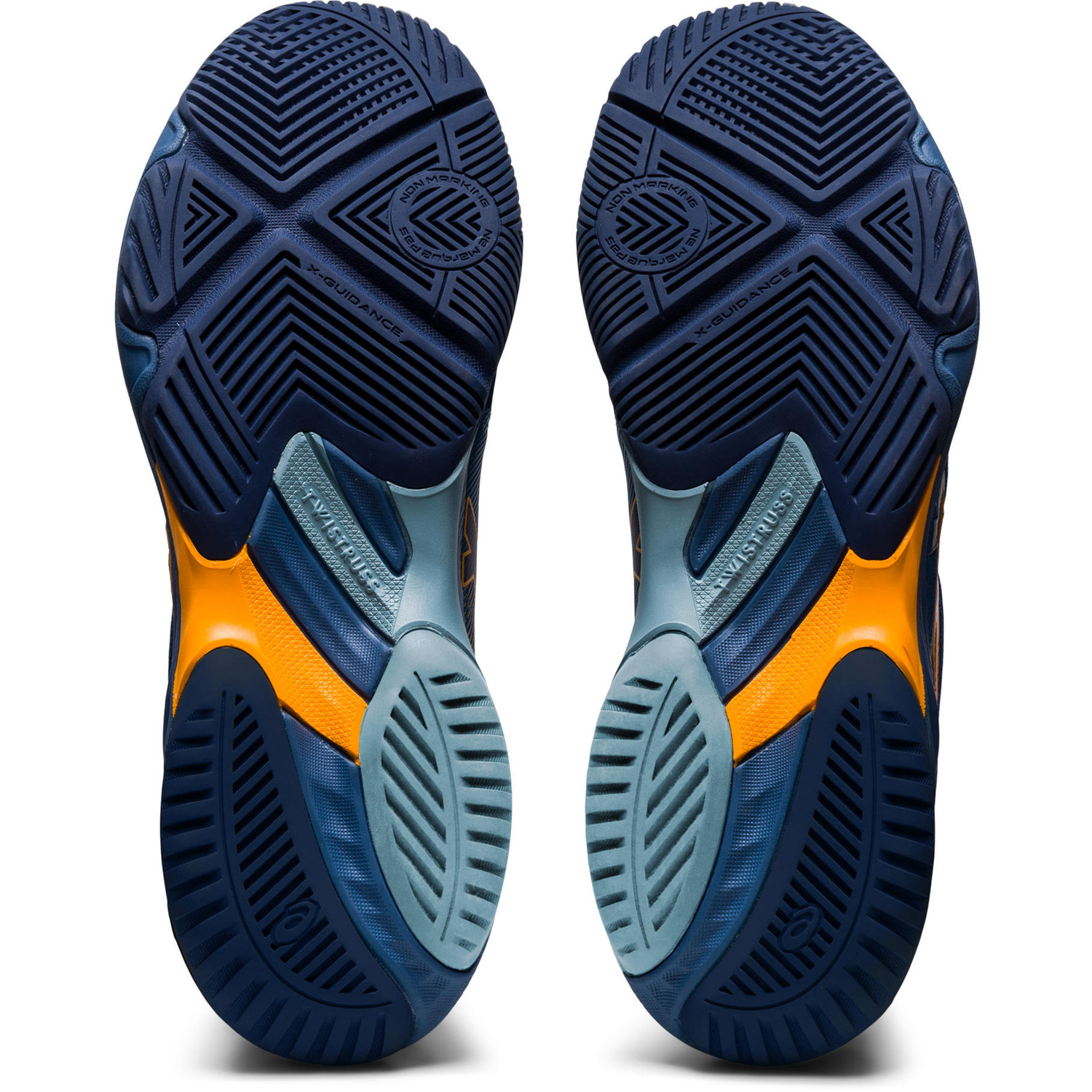 【海外限定】Asics Netburner Ballistic 3 30cm Asics Netburner Ballistic FF 3 Men's Shoes, White/Gunmetal