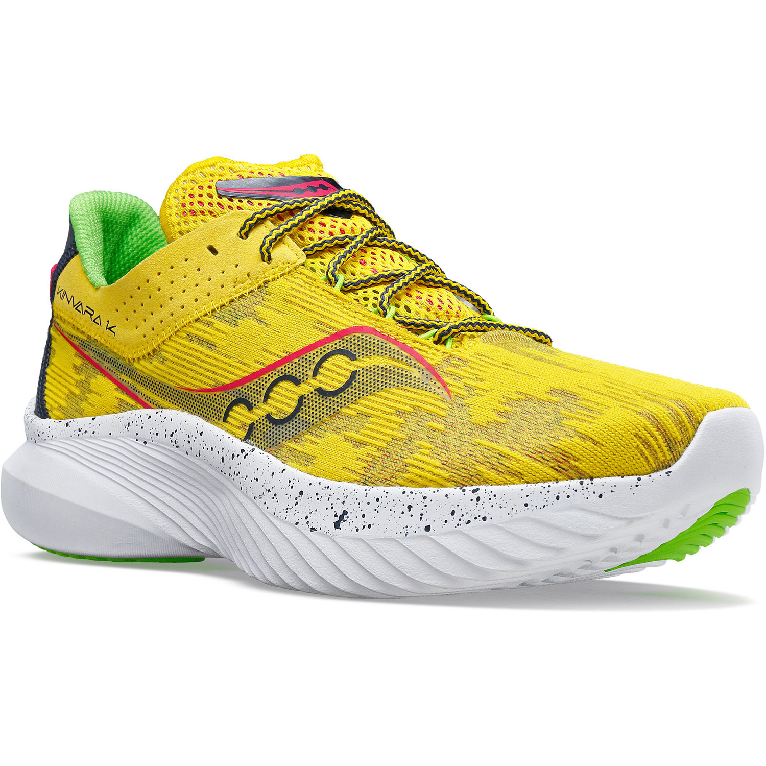 Saucony Kinvara 14 Alternativa Chiusura Jr - Scarpe Da Ginnastica Unisex Bambino, Leggere E Traspiranti Con Plantare Memory Foam