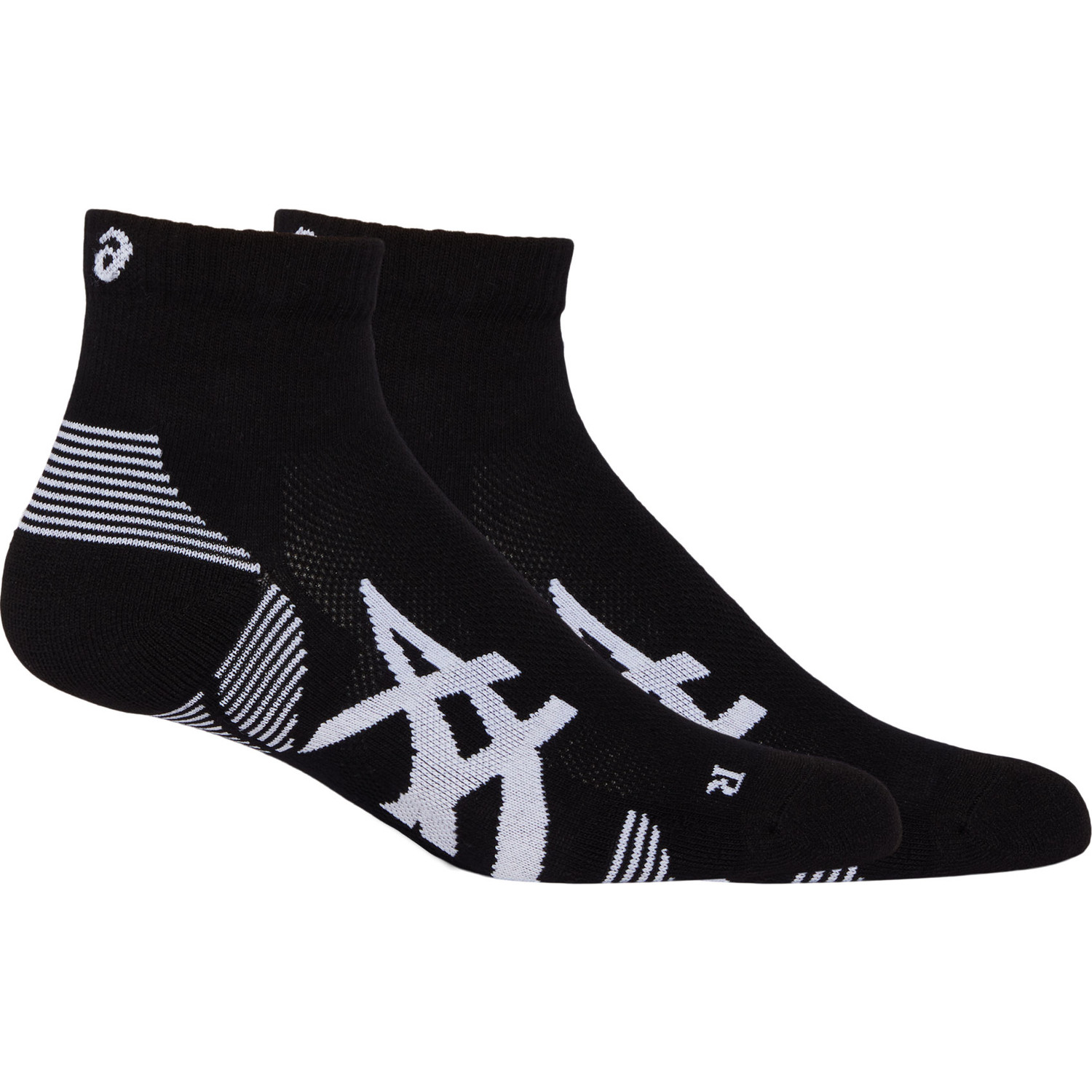 ASICS 2 Pack Cushion Run Quarter Sock Sportshop