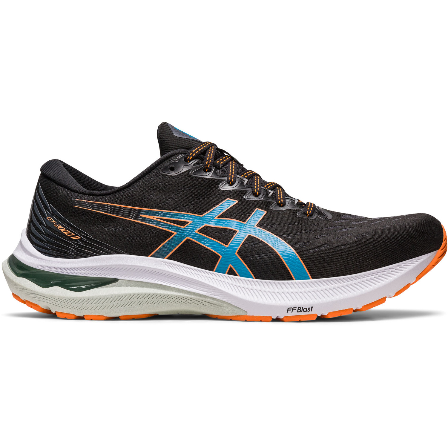 Asics gt 2000 6 heren zwart clearance