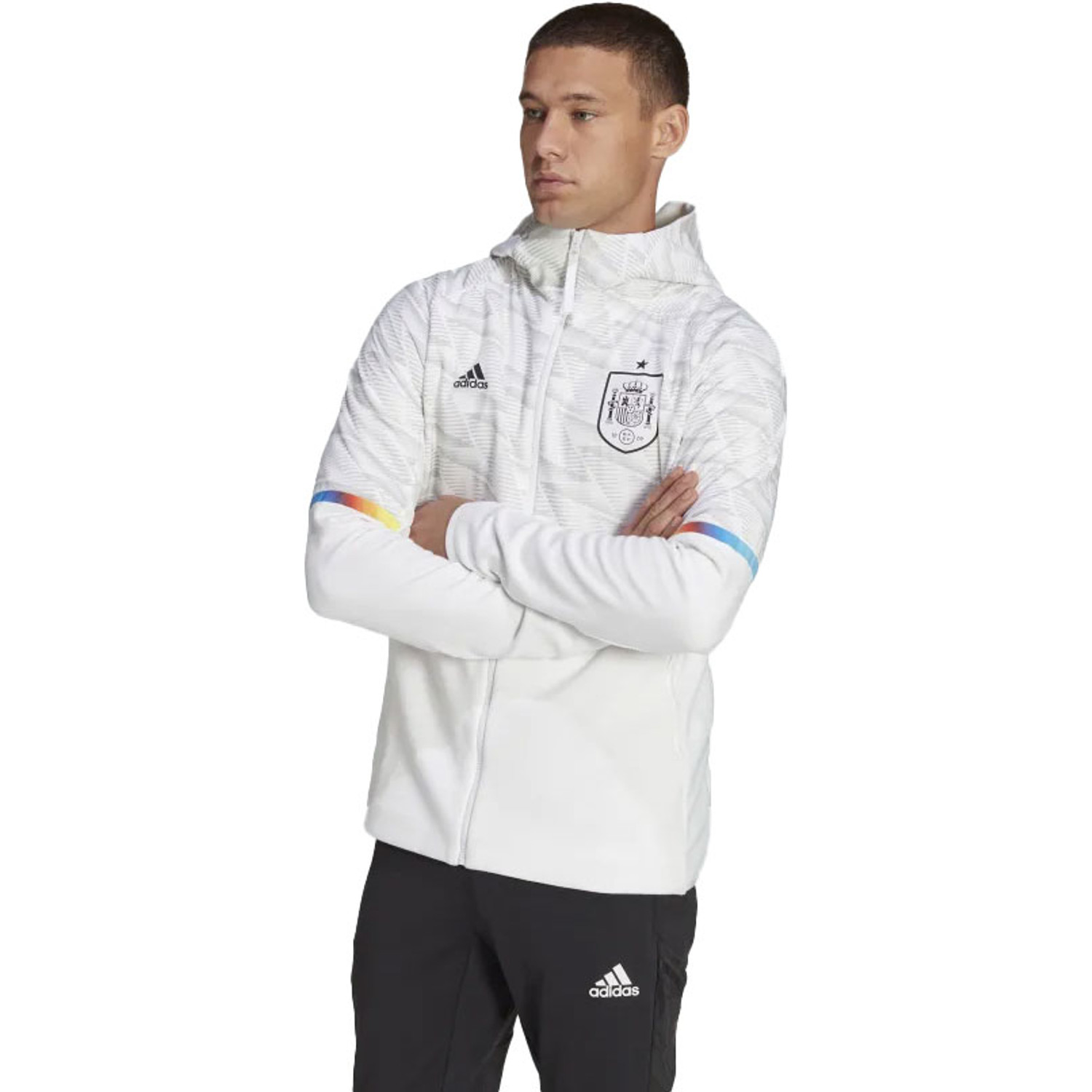 Adidas travel jacket discount