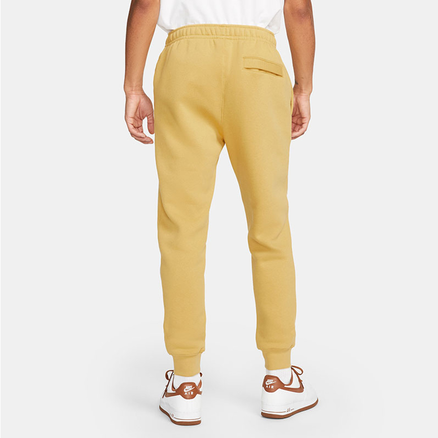 men's nike sportswear club bb gold jogger pants