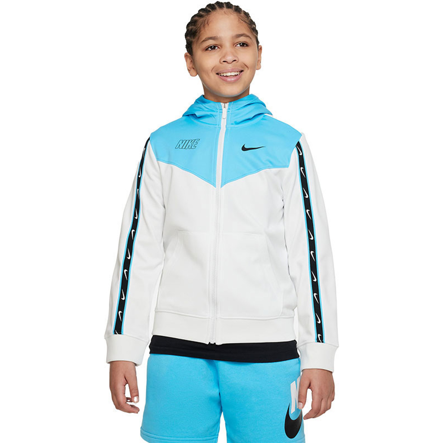 Nike Sportswear Repeat Full Zip Hoody Kids PadelDirect