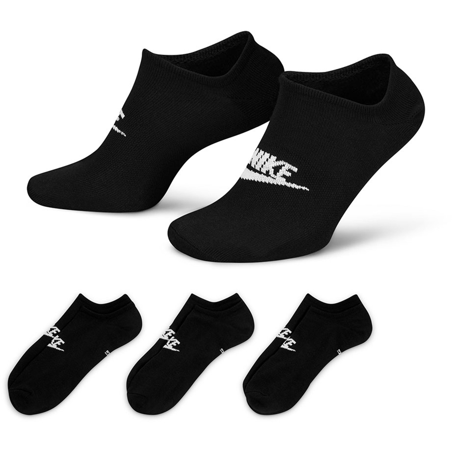 nike 3 pack no show socks