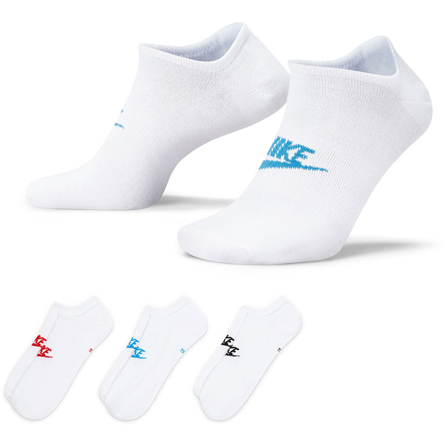 nike 3 pack no show socks