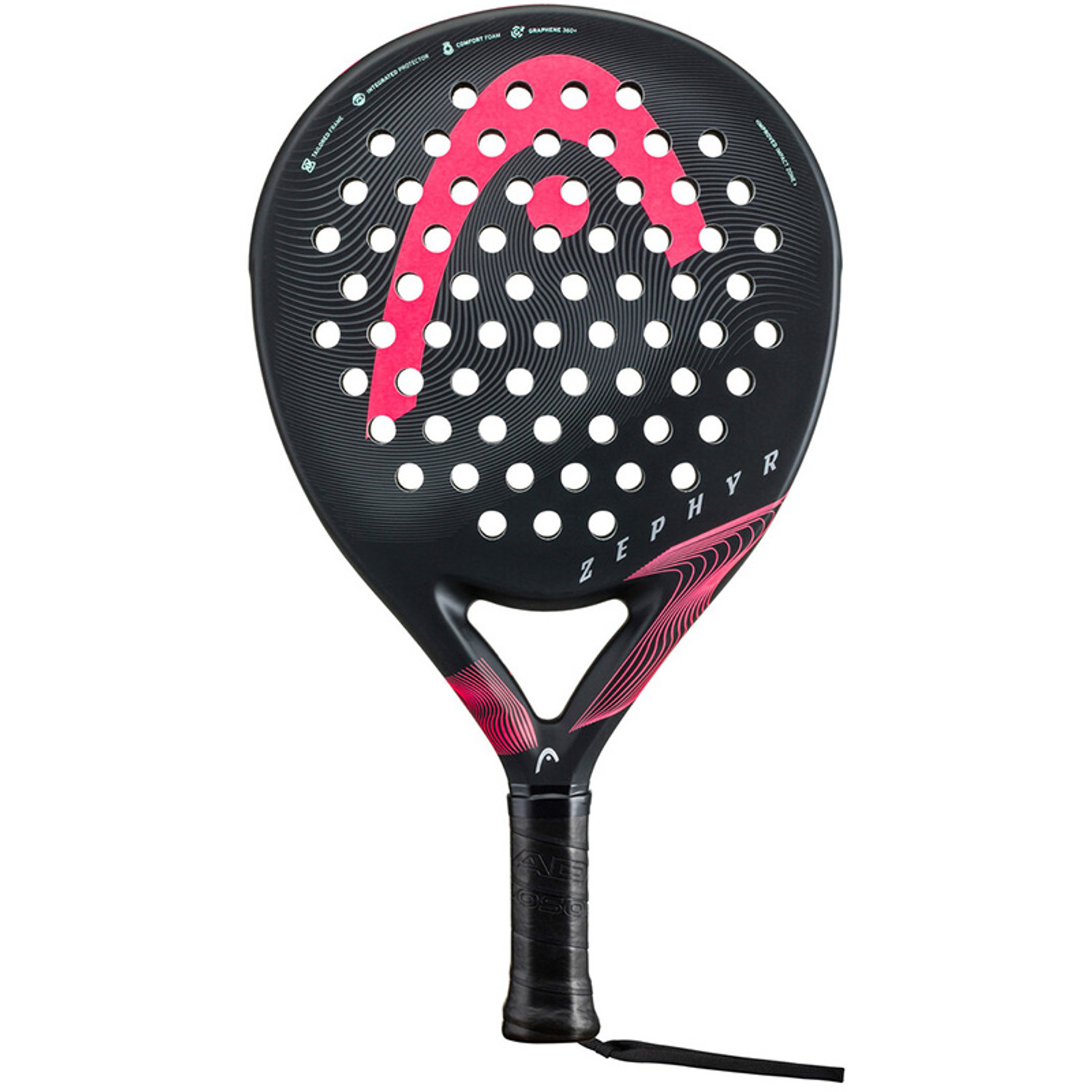 Raquette de padel zephyr ul 2023 gris rouge - Head Raquette de padel zephyr ul 2023 gris rouge - Head