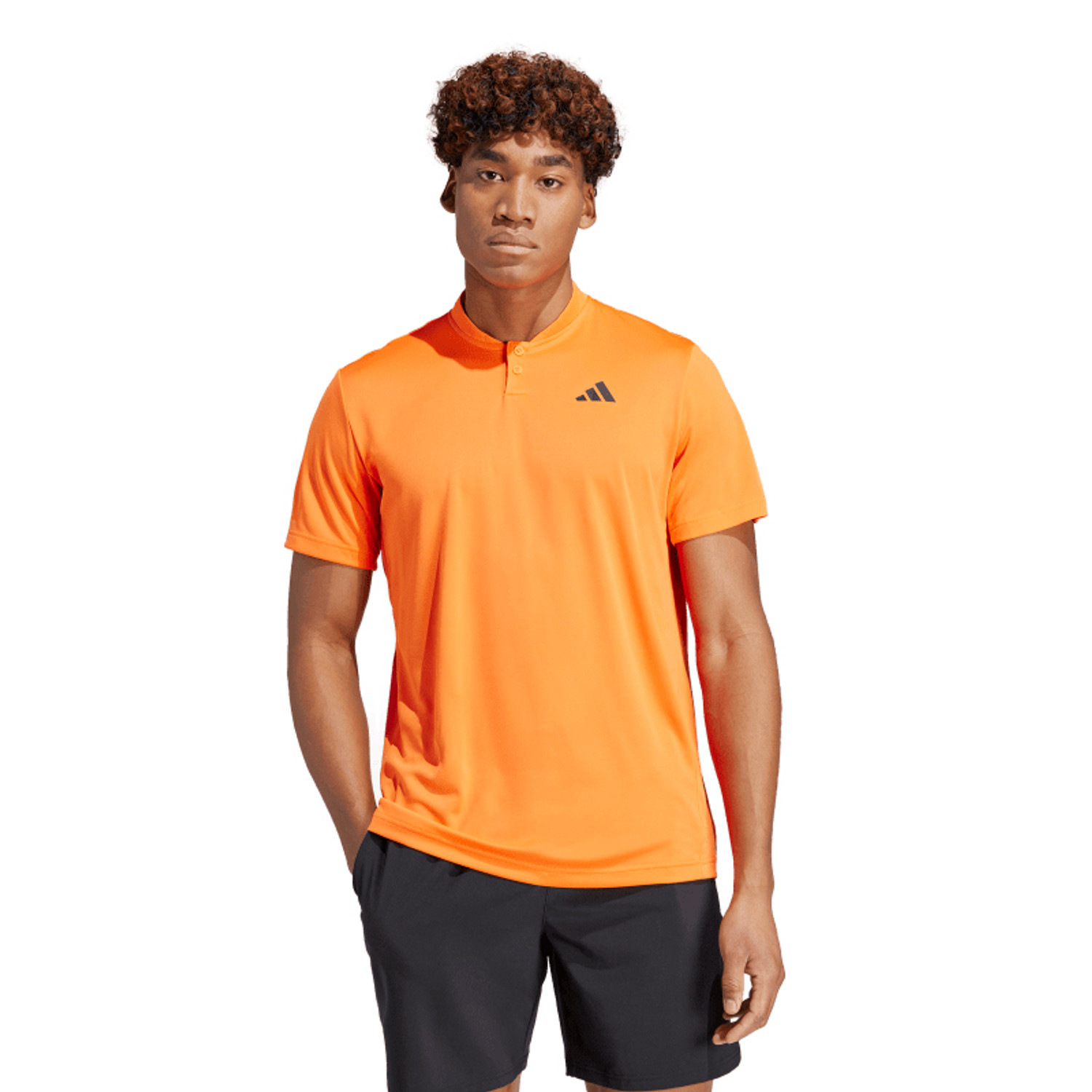 Adidas orange polo shirt clearance