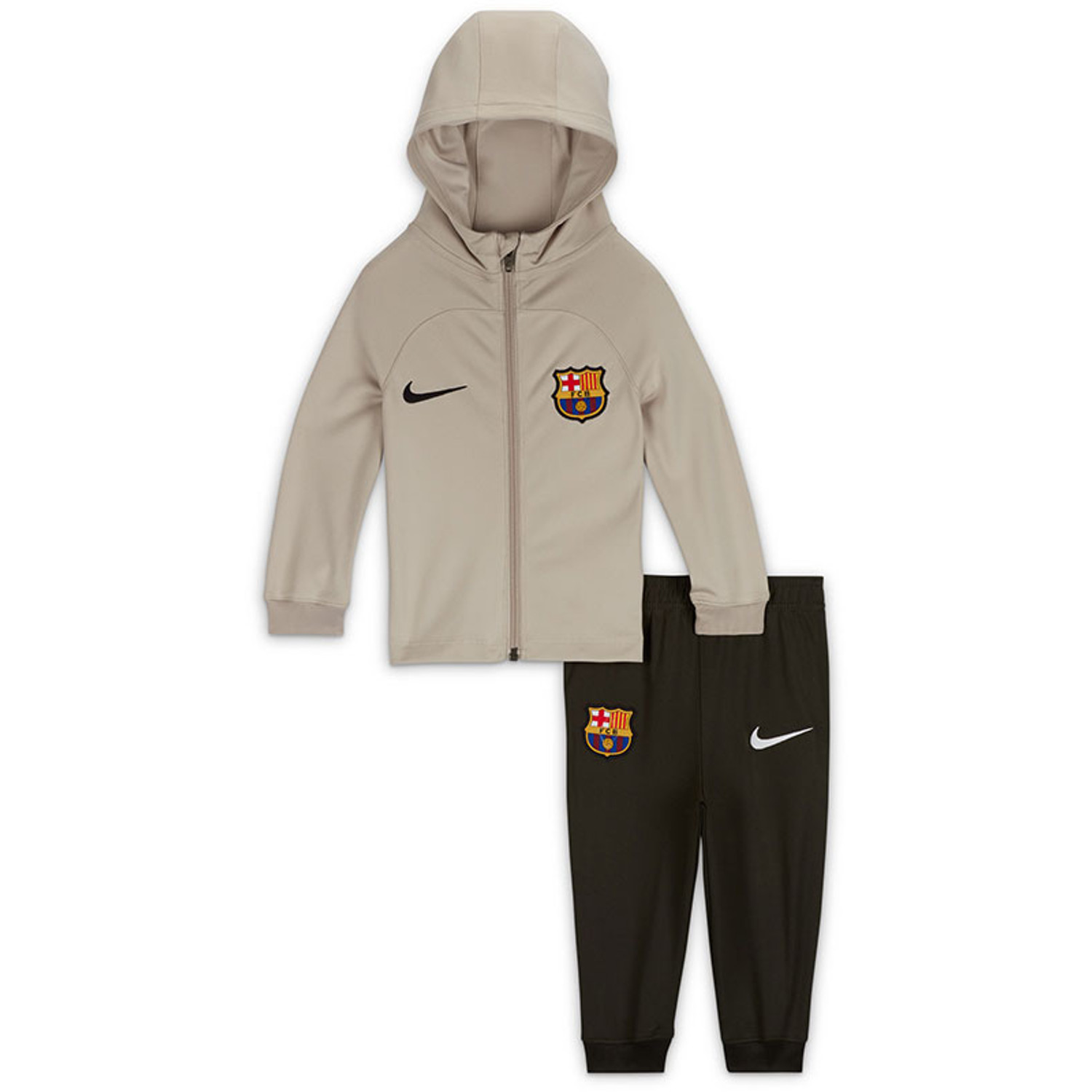 Nike FC Barcelona Tech Fleece Trainingspak Kids | Bij