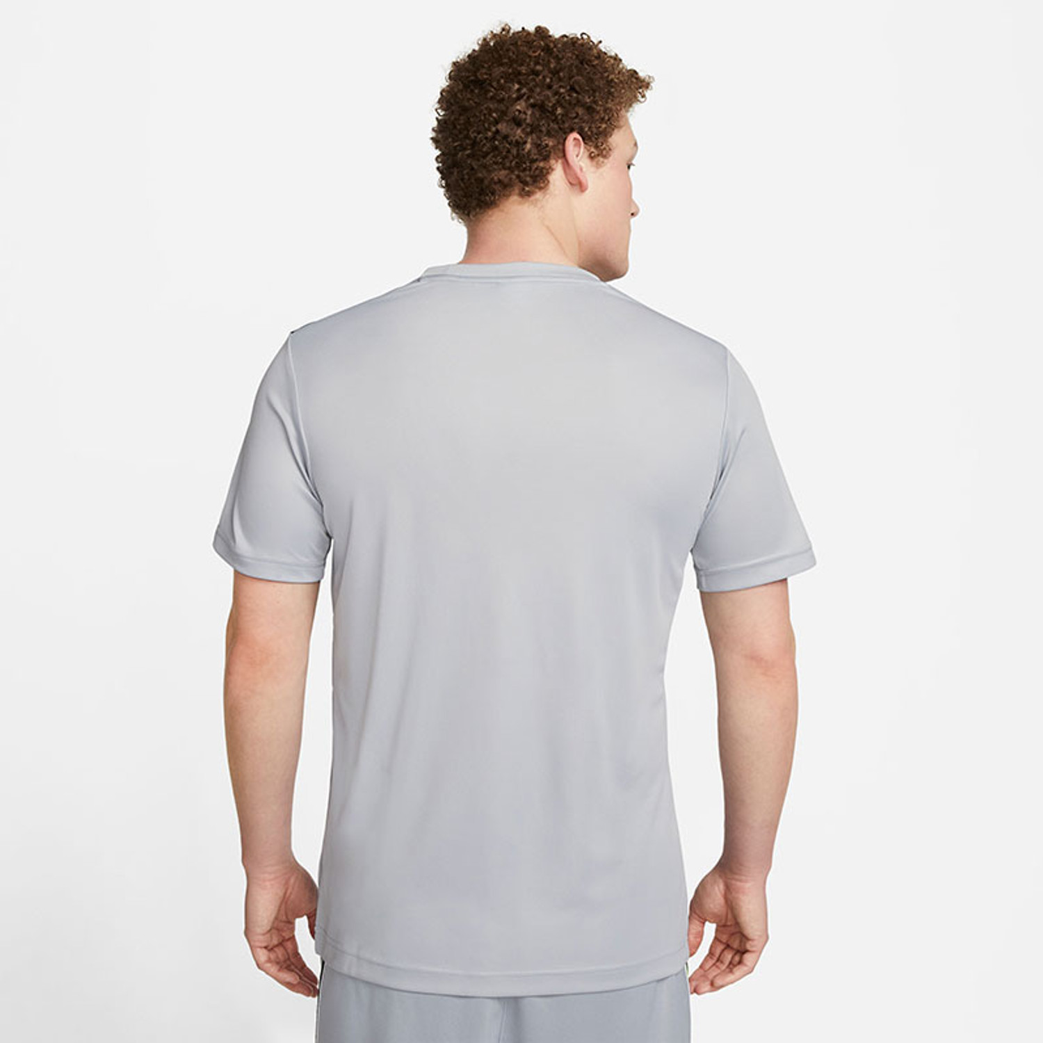 Nike White and Gray Apparel Franklin HS Girls Basketball Grey Nike Long Sleeve Tee  main image 3