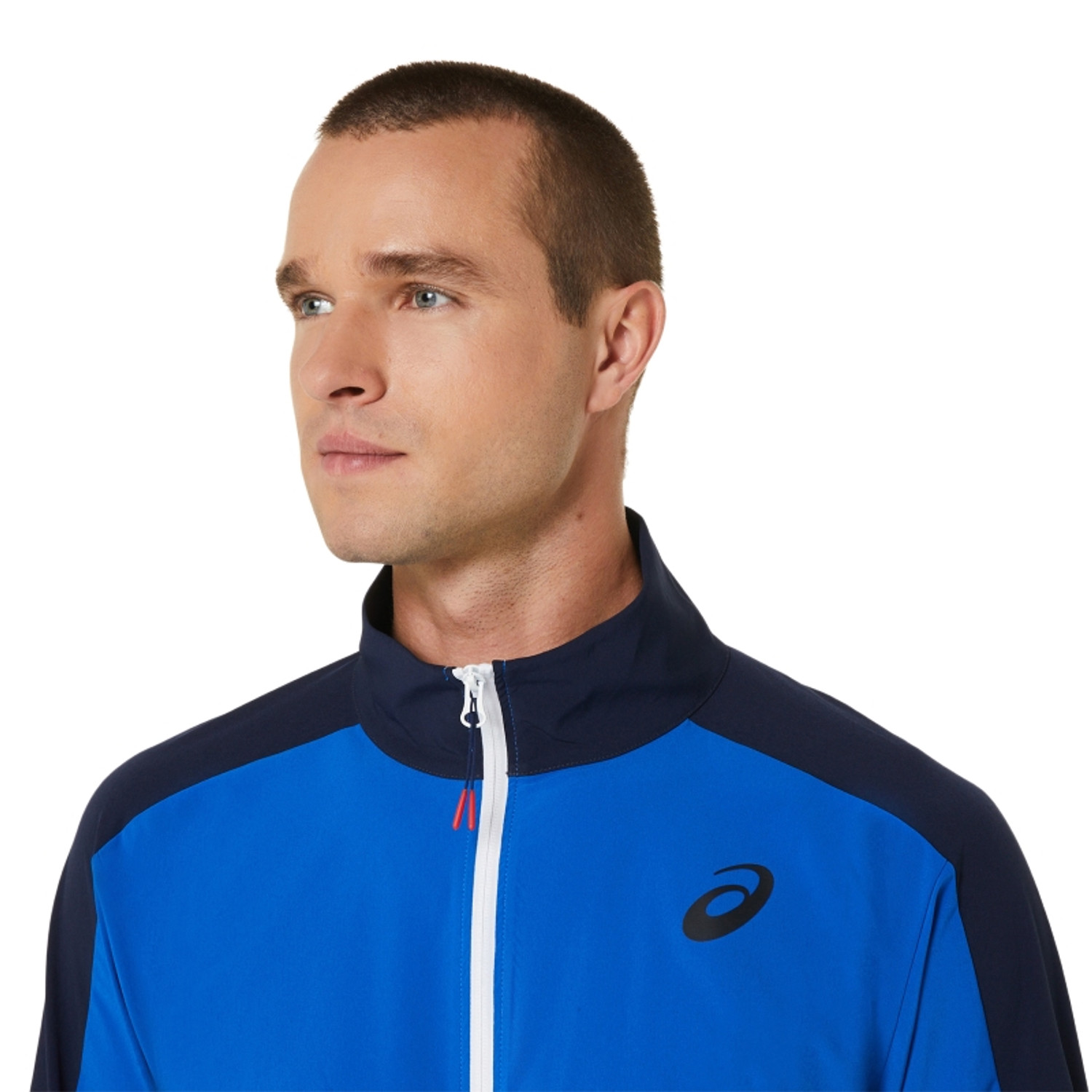 Asics tennis jacket store