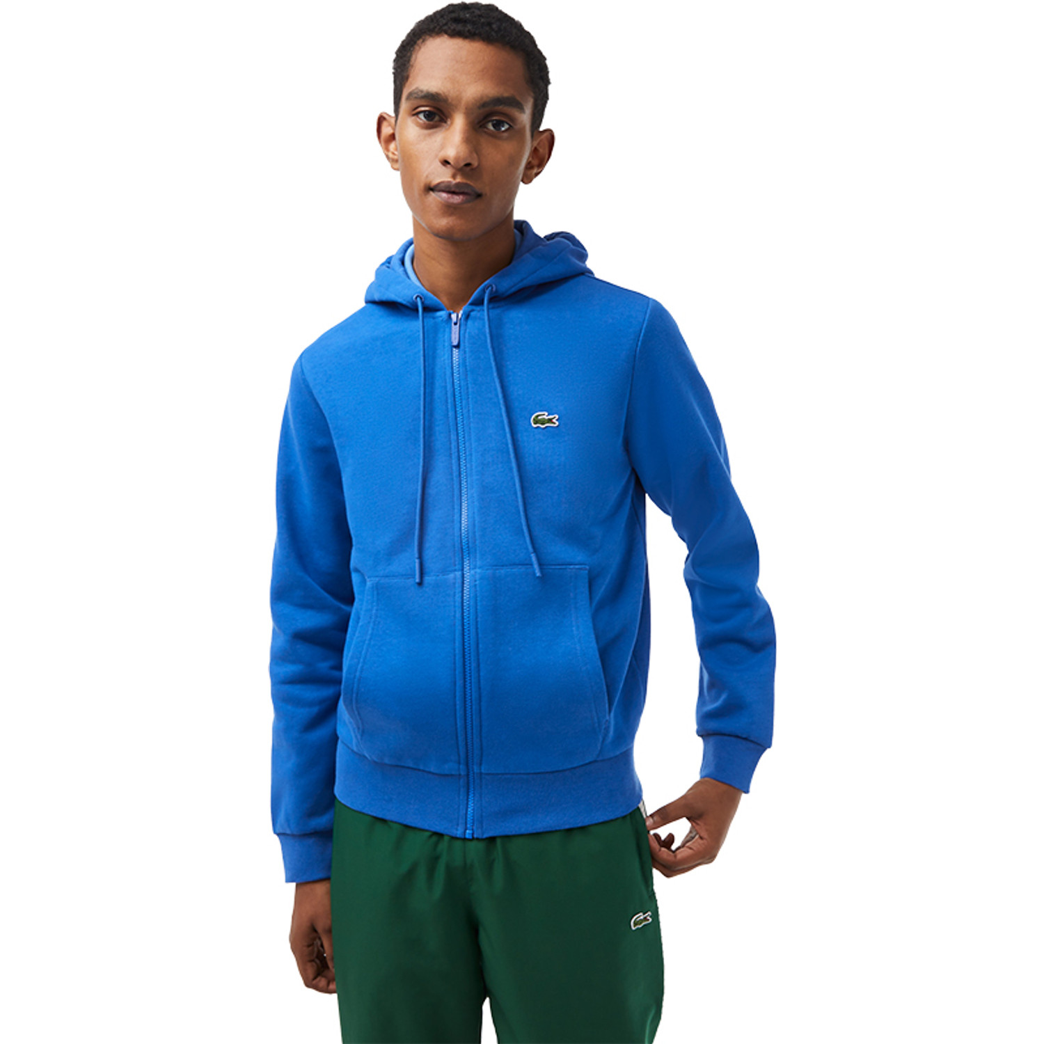 Lacoste ラコステ Men's Tall Fit Cotton Fleece Hoodie - Sweaters & Sweatshirts - New