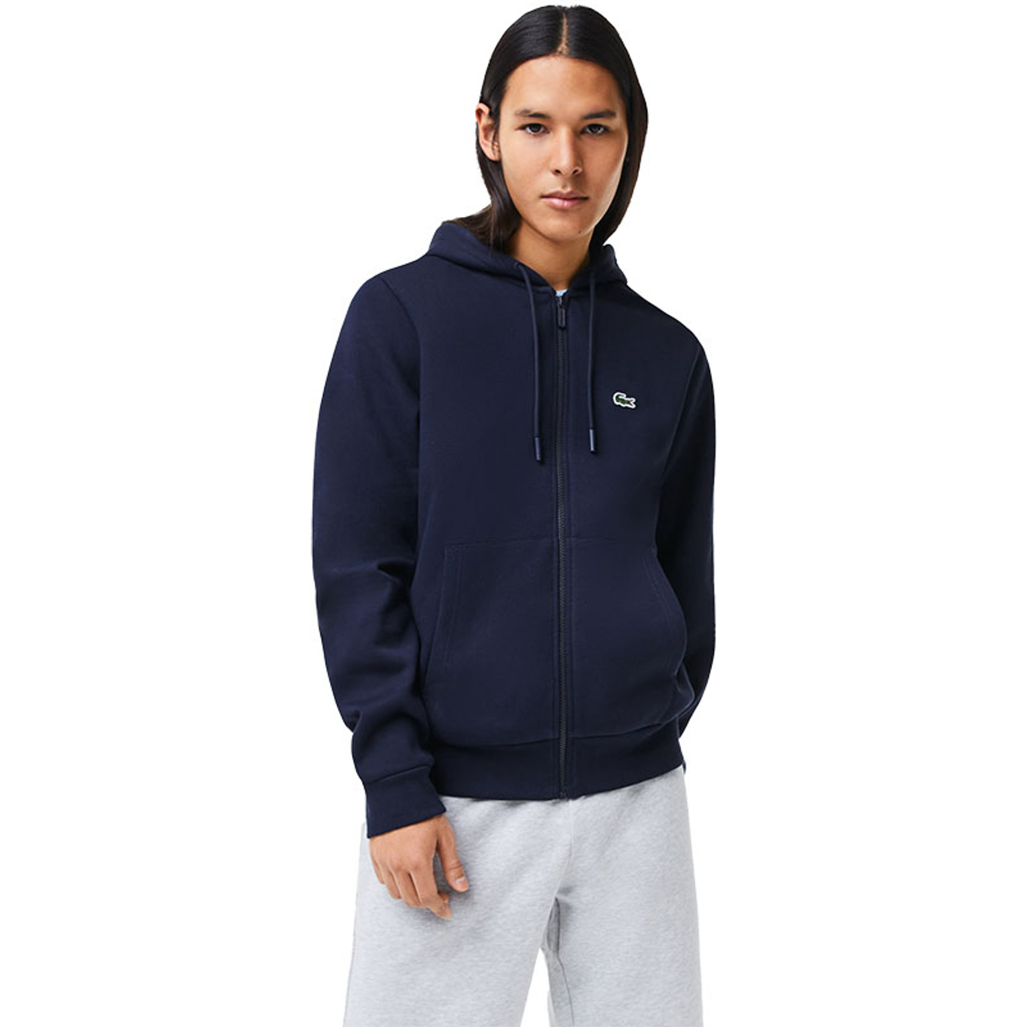 トップス LACOSTE Lacoste Classic Full Zip Hoody - PassaSports.com